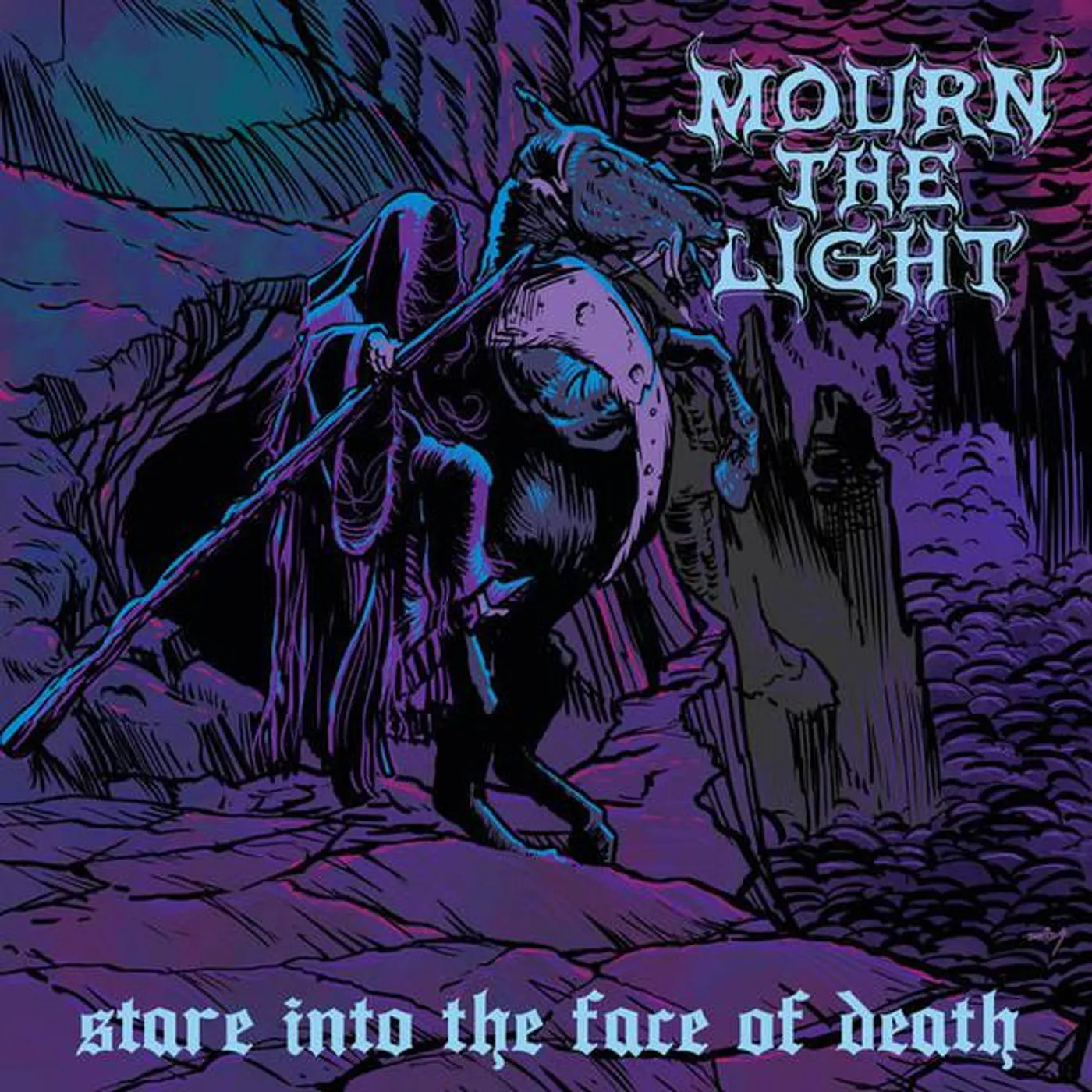 Mourn the Light STARE INTO THE FACE OF DEATH Vinyl Record