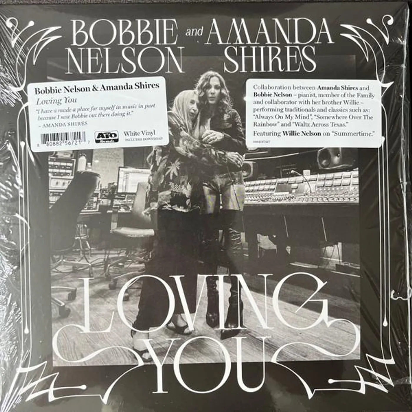 Amanda Shires & Bobbie Nelson LOVING YOU CD