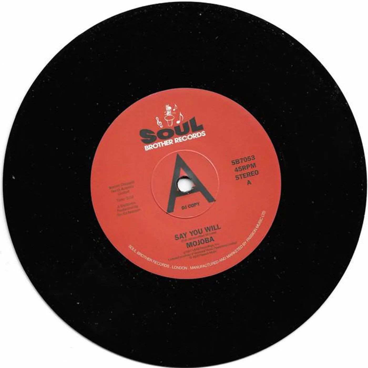 Mojoba SAY YOU WILL Vinyl Record