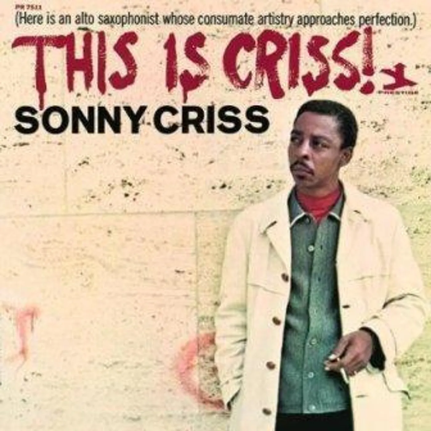Sonny Criss THIS IS CRISS CD