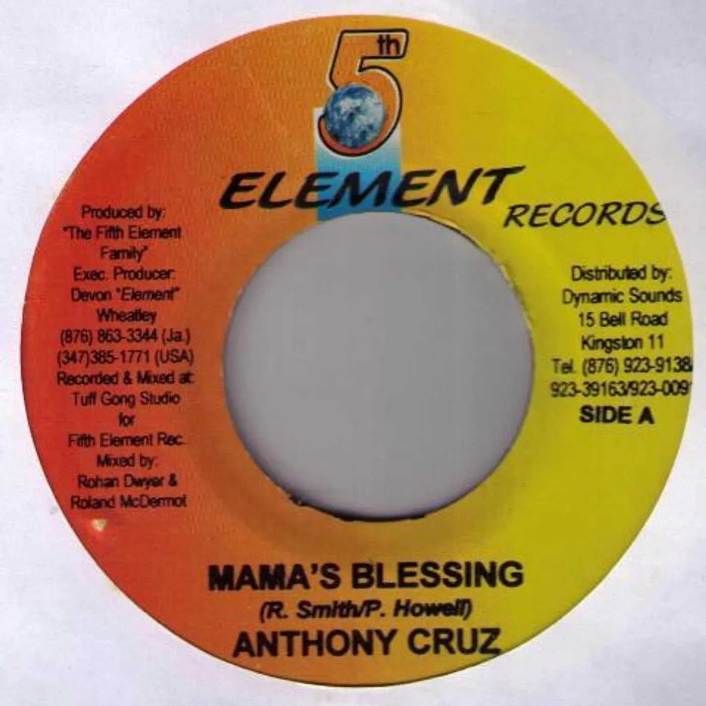 Anthony Cruz MAMA'S BLESSING CD