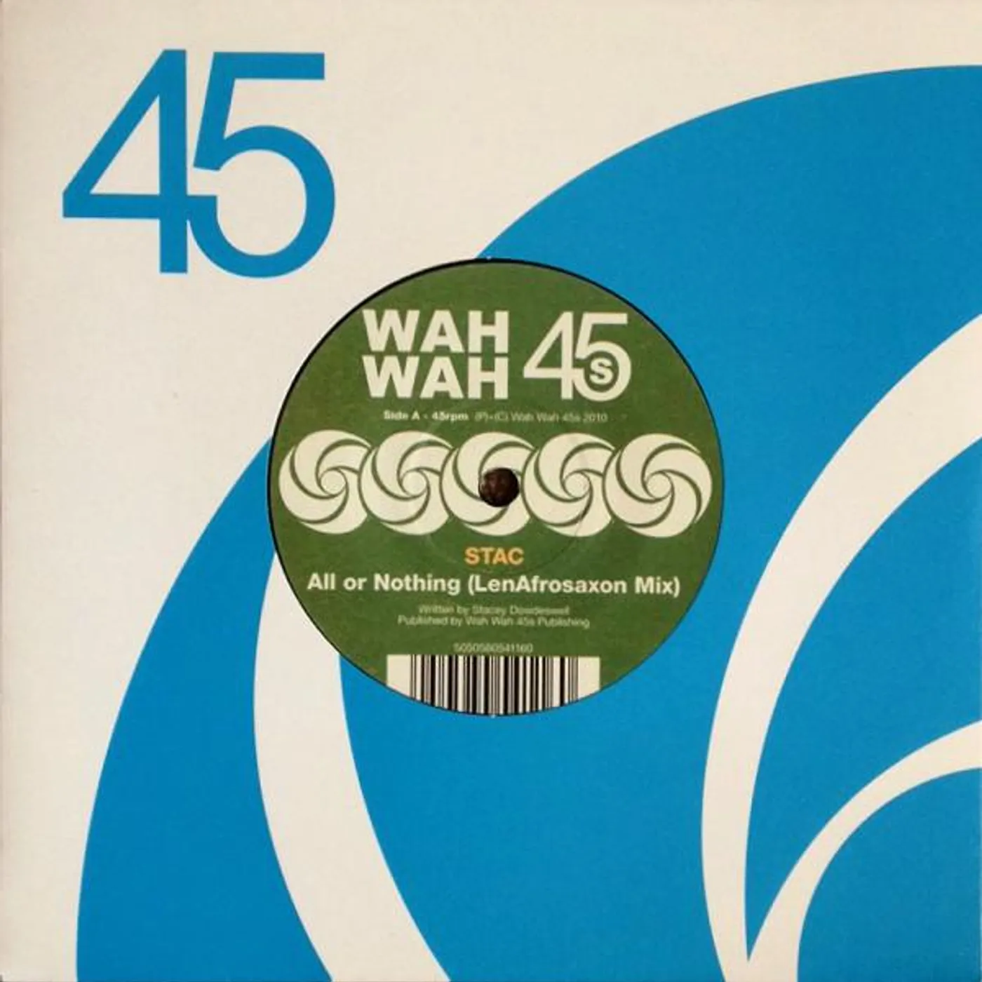 Stac ALL OR NOTHING Vinyl Record - Australia Release