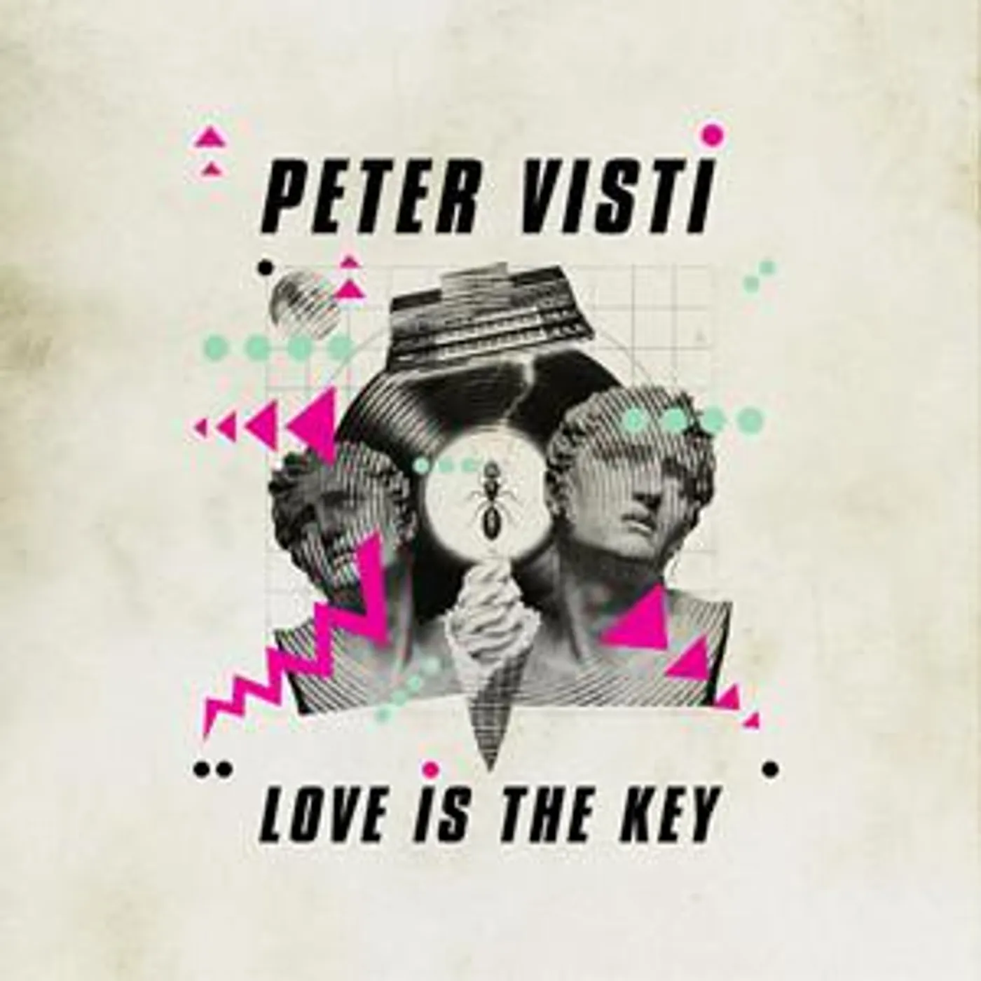 Peter Visti LOVE IS THE KEY Vinyl Record - UK Release
