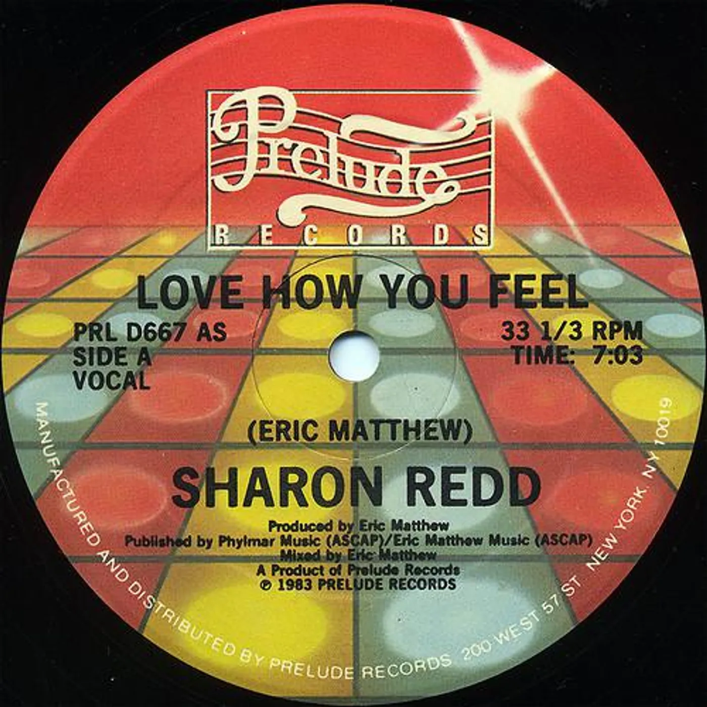 Sharon Redd Love How You Feel Vinyl Record