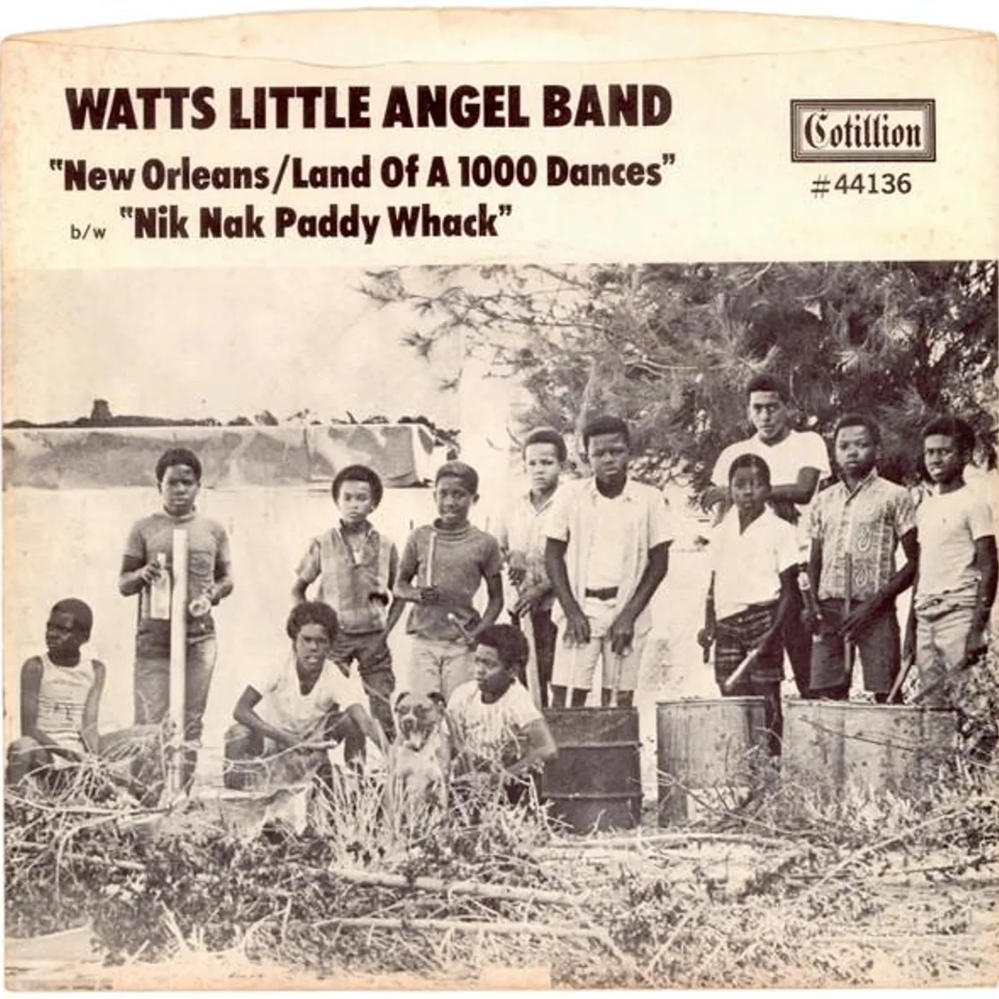 Watts Little Angel NEW ORLEANS/LAND OF A 1000 DANCES/NIK NAK PADDY Vinyl Record