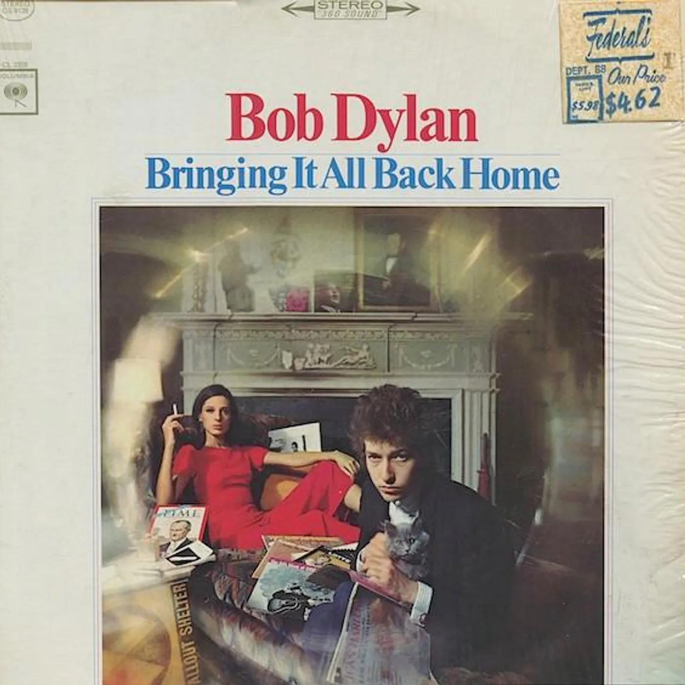 Bob Dylan Bringing It All Back Home Vinyl Record