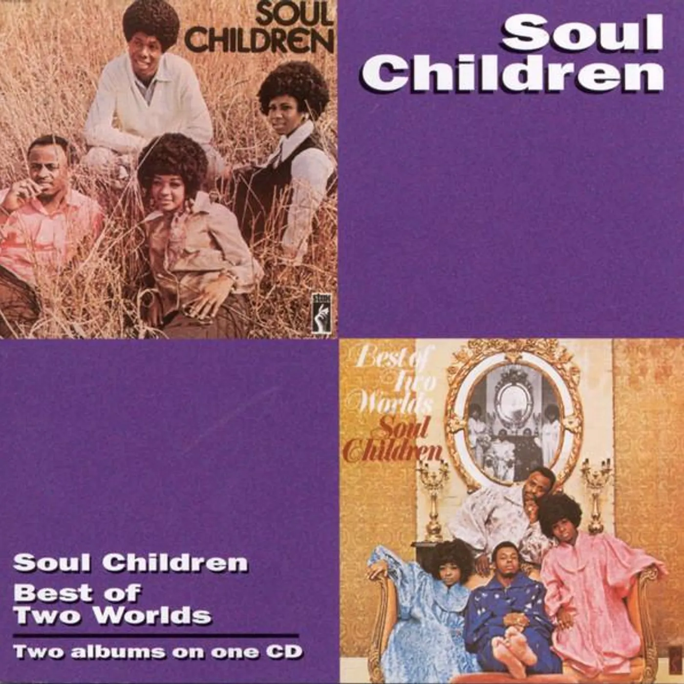 The Soul Children BEST OF TWO WORLD'S CD