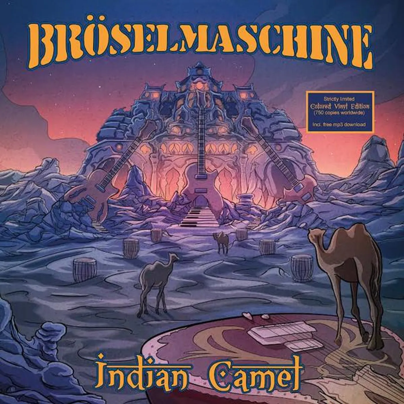 BröselMaschine INDIAN CAMEL (LIMITED COLORED VINYL/DL CODE) Vinyl Record