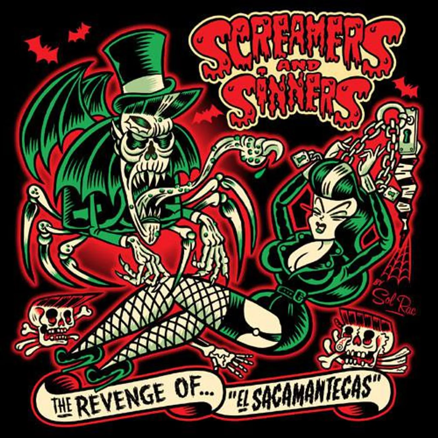 Screamers and Sinners REVENGE OF EL SACAMANTECAS CD