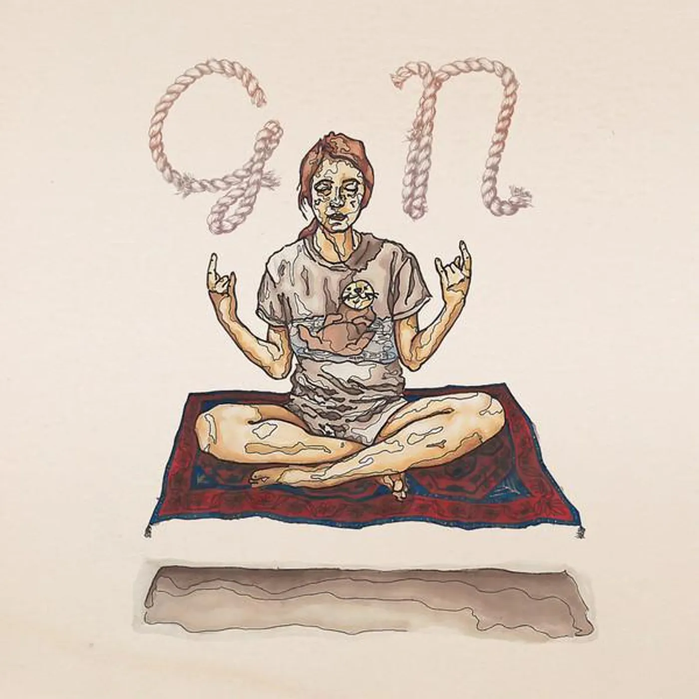 Ratboys GN (Dark Blue Cloudy) Vinyl Record