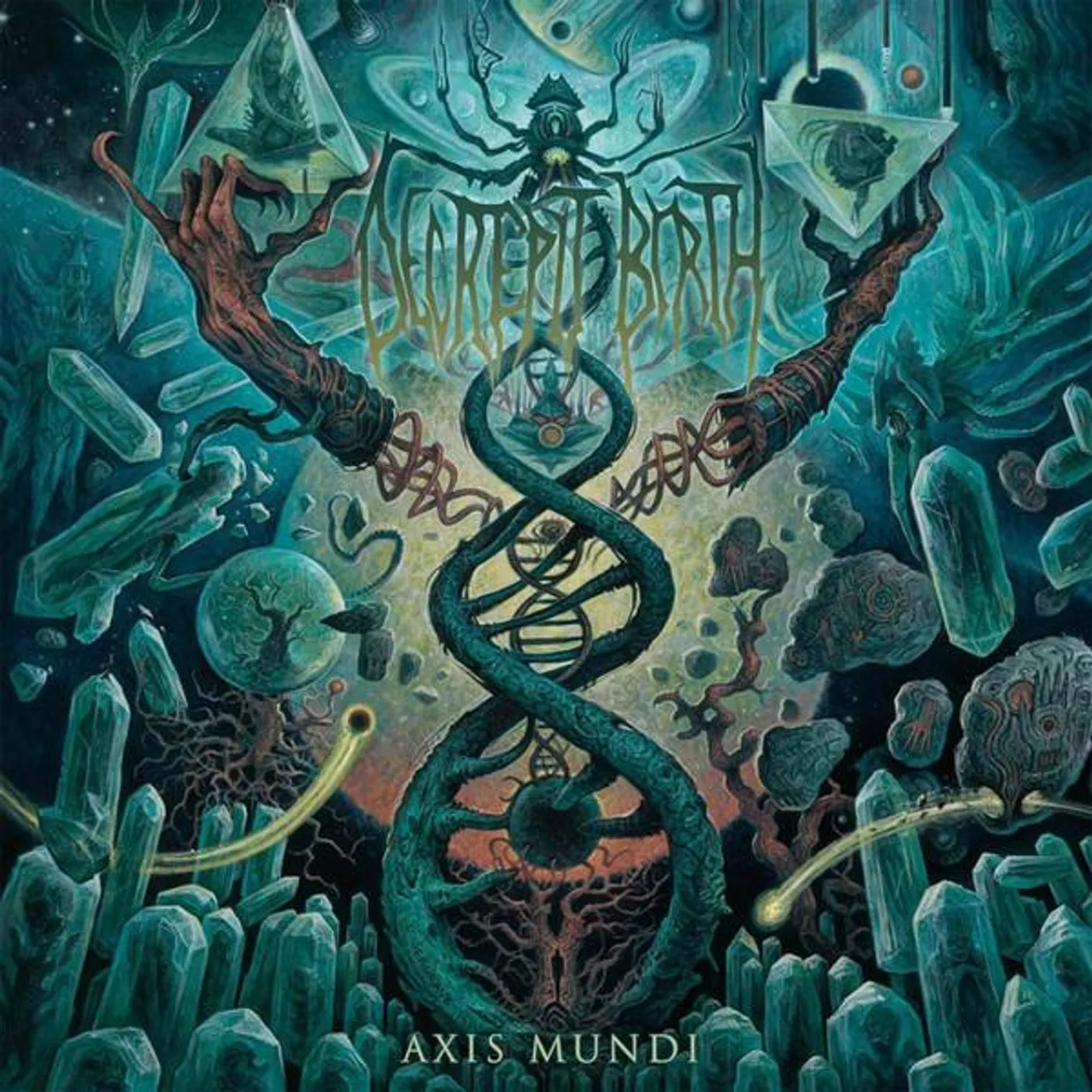 Decrepit Birth AXIS MUNDI / DIGIPAK CD