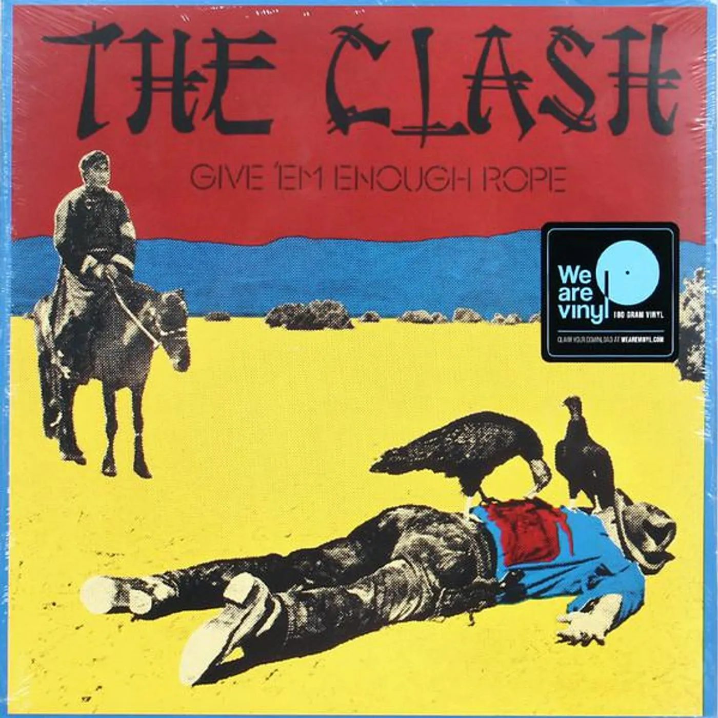 The Clash GIVE EM ENOUGH ROPE Vinyl Record