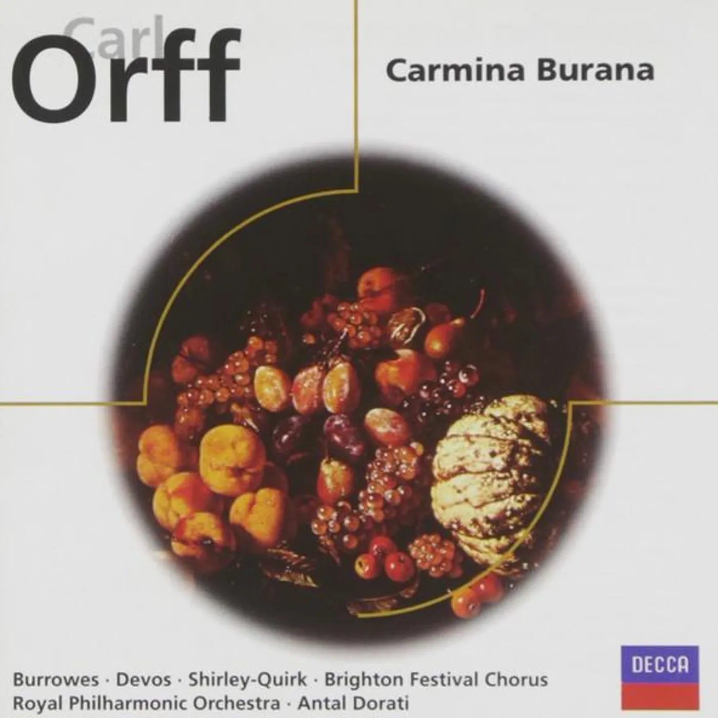 Antal Doráti C. ORFF - CARMINA BURANA CD