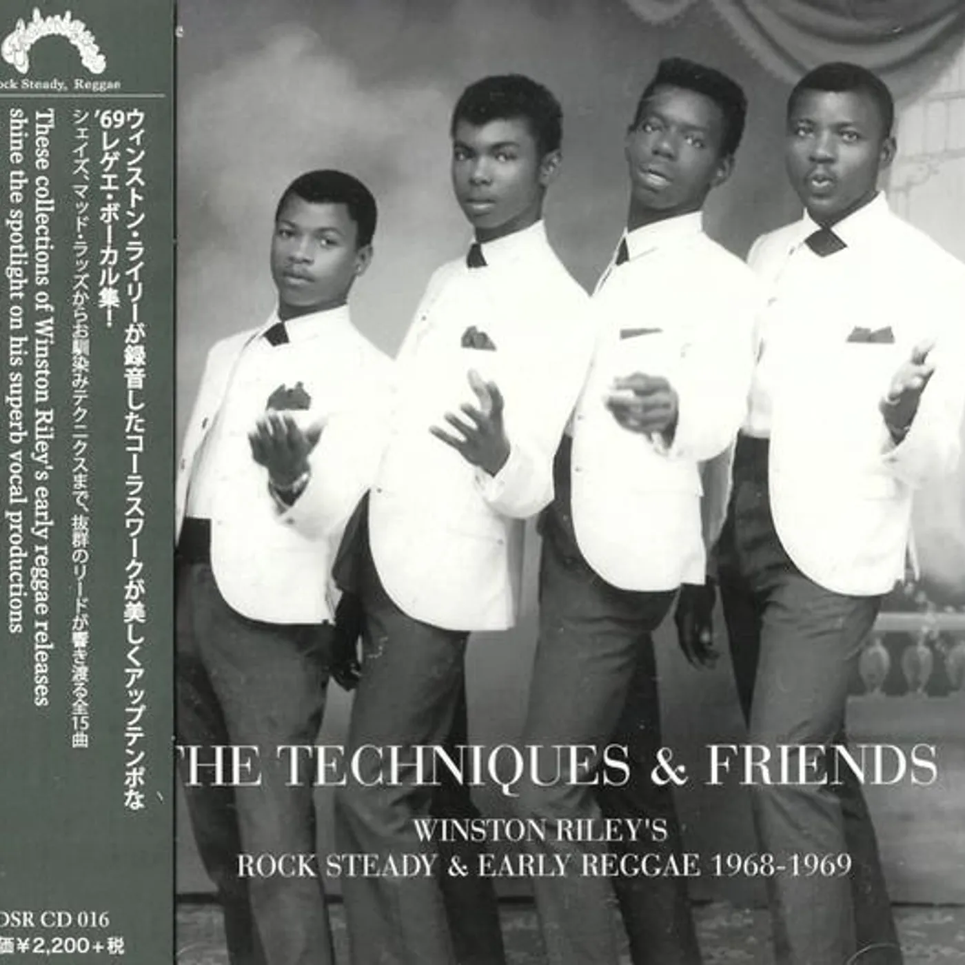 The Techniques & Friends Winston Riley's Rock Steady & Early Reggae 1968-1969 CD
