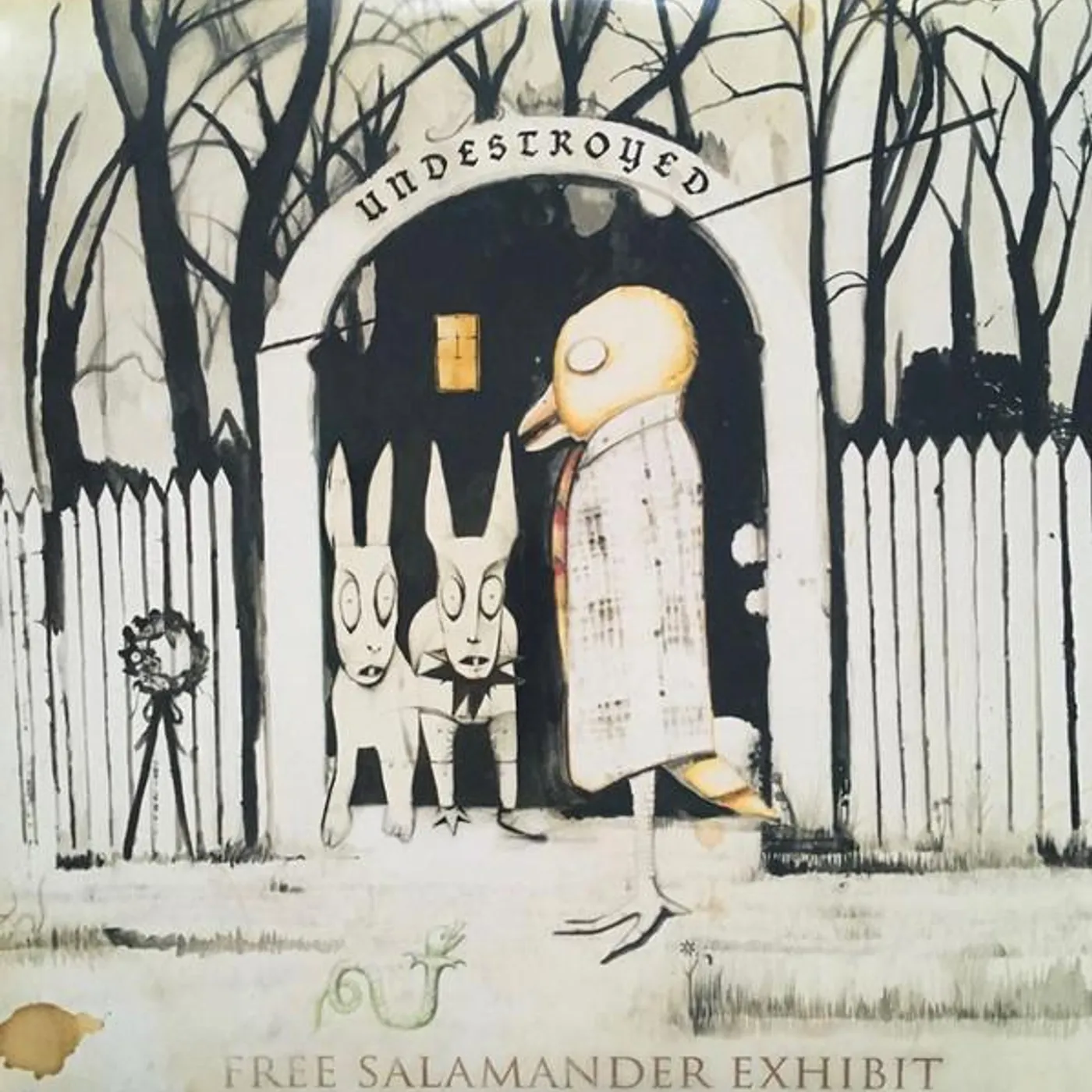 Free Salamander Exhibit Undestroyed Vinyl Record