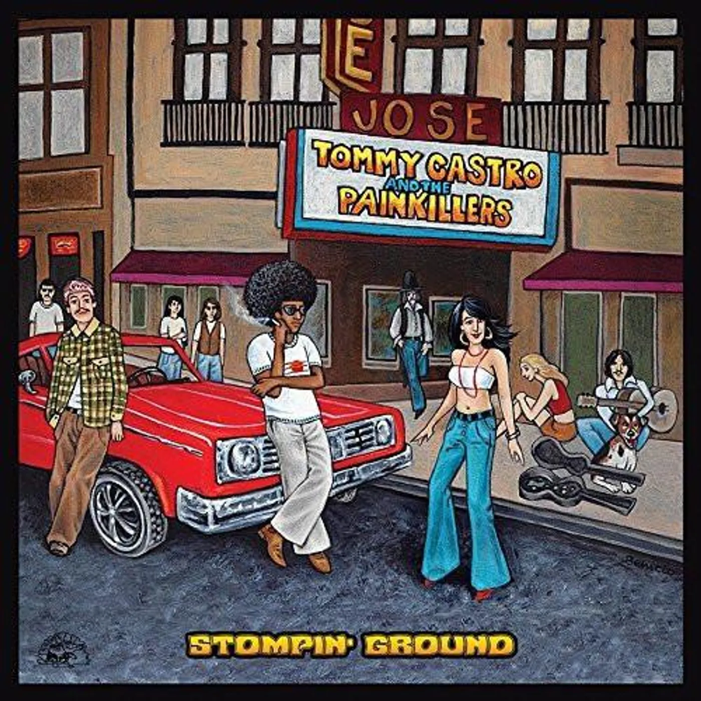 Tommy Castro & The Painkillers STOMPIN GROUND CD