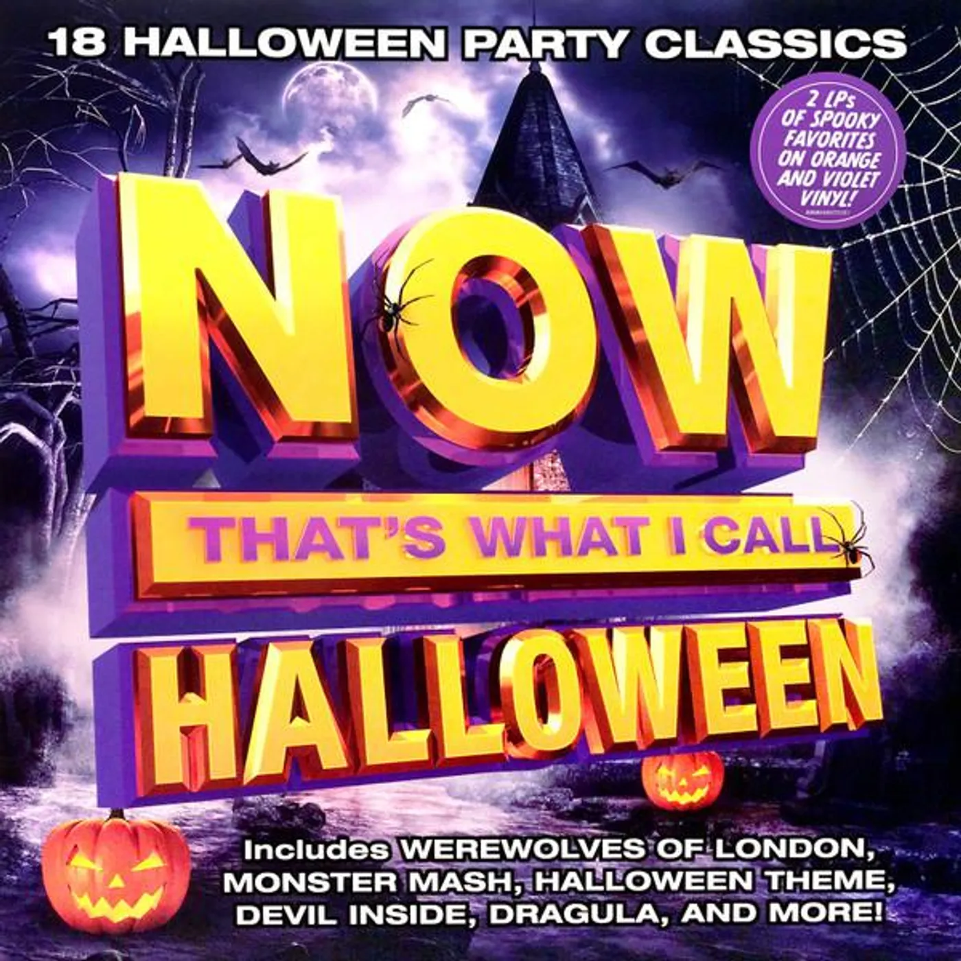 Various Artists  NOW THAT'S WHAT I CALL HALLOWEEN (2LP/150G VINYL/ ORANGE & PURPLE VINYL) Vinyl Record