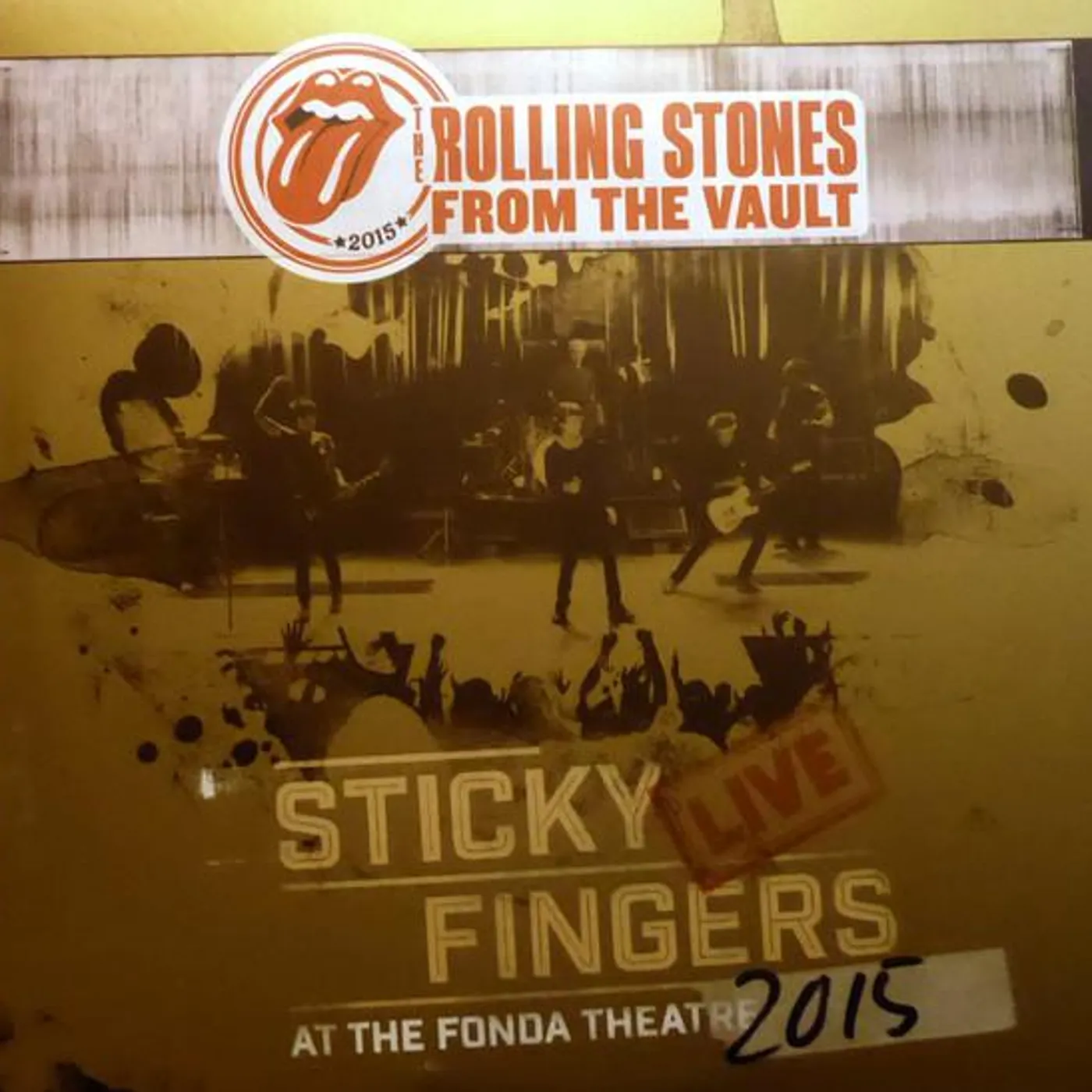 The Rolling Stones STICKY FINGERS (LP/DVD) Vinyl Record
