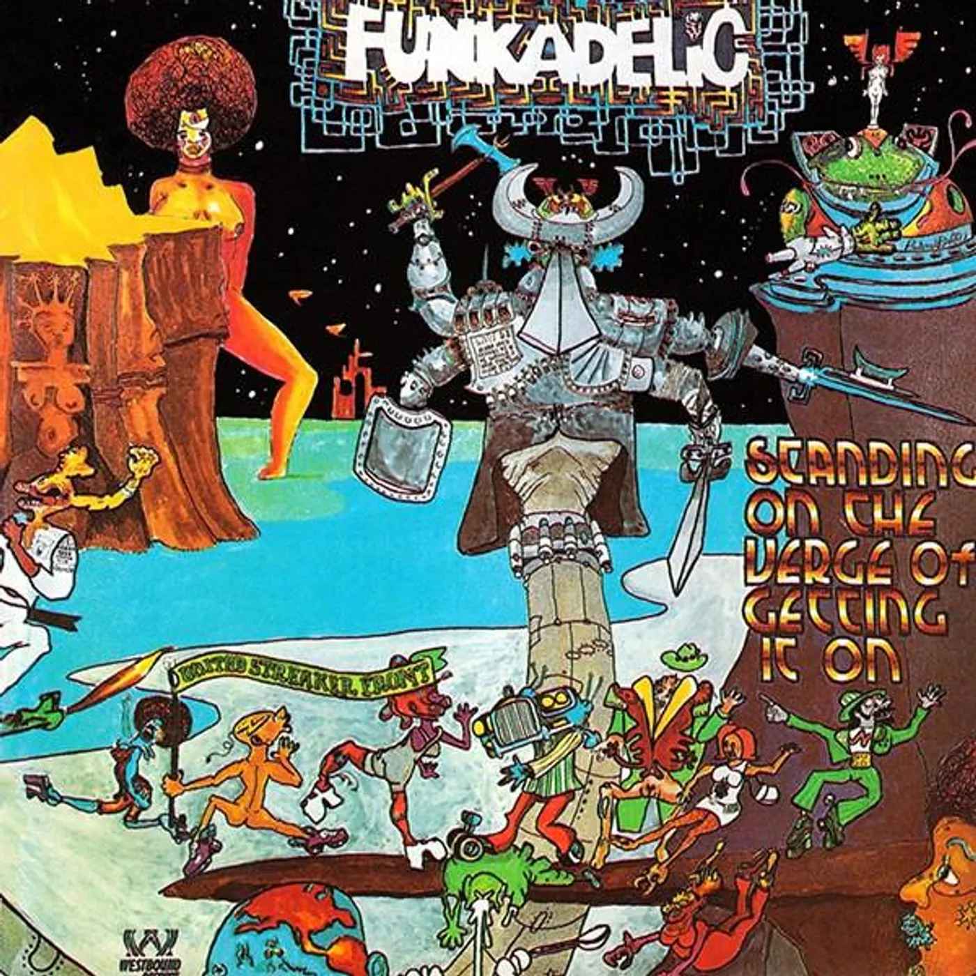 Funkadelic STANDING ON VERGE OF GETTING IT ON CD
