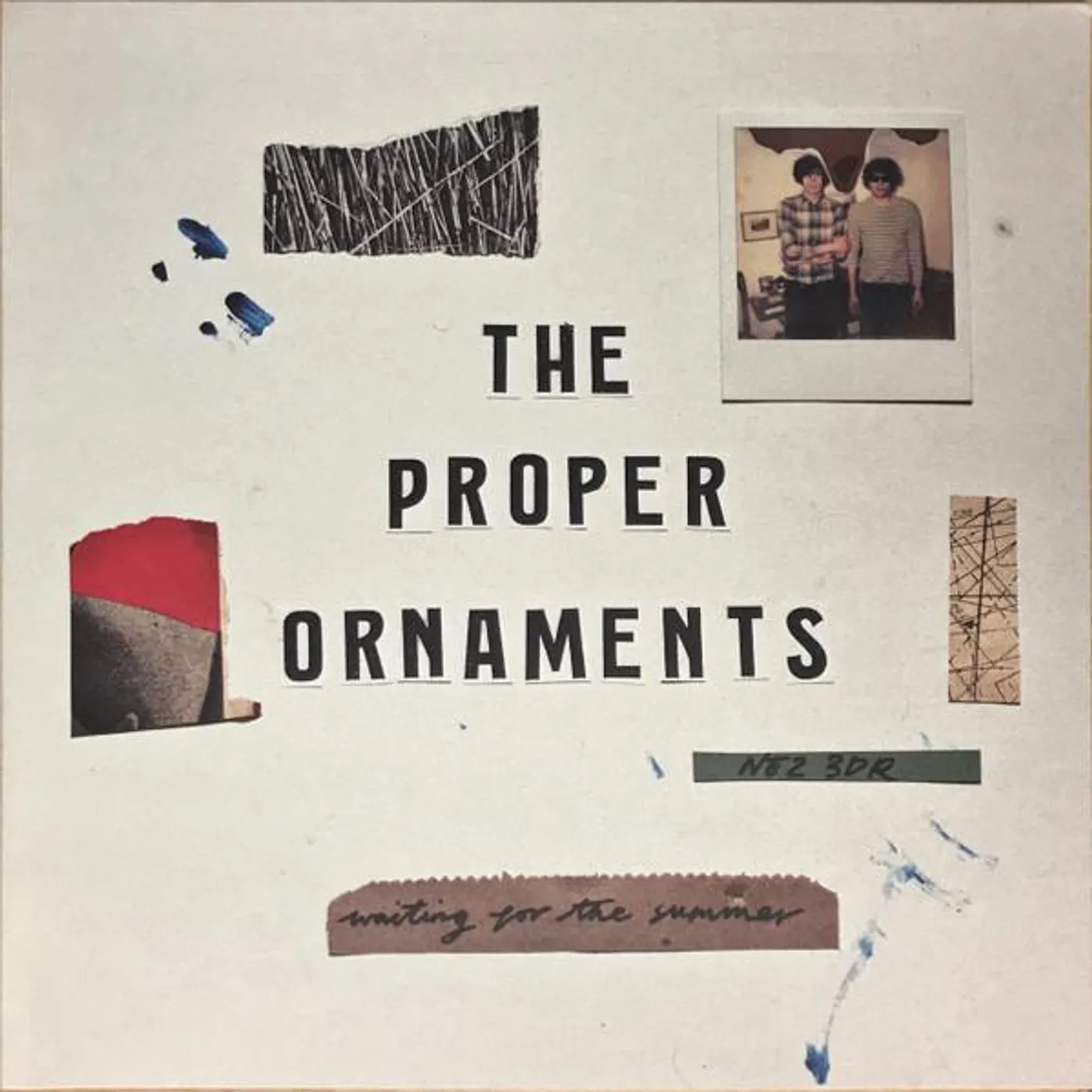 The Proper Ornaments WAITING FOR THE SUMMER (TRANSPARENT YELLOW VINYL) Vinyl Record