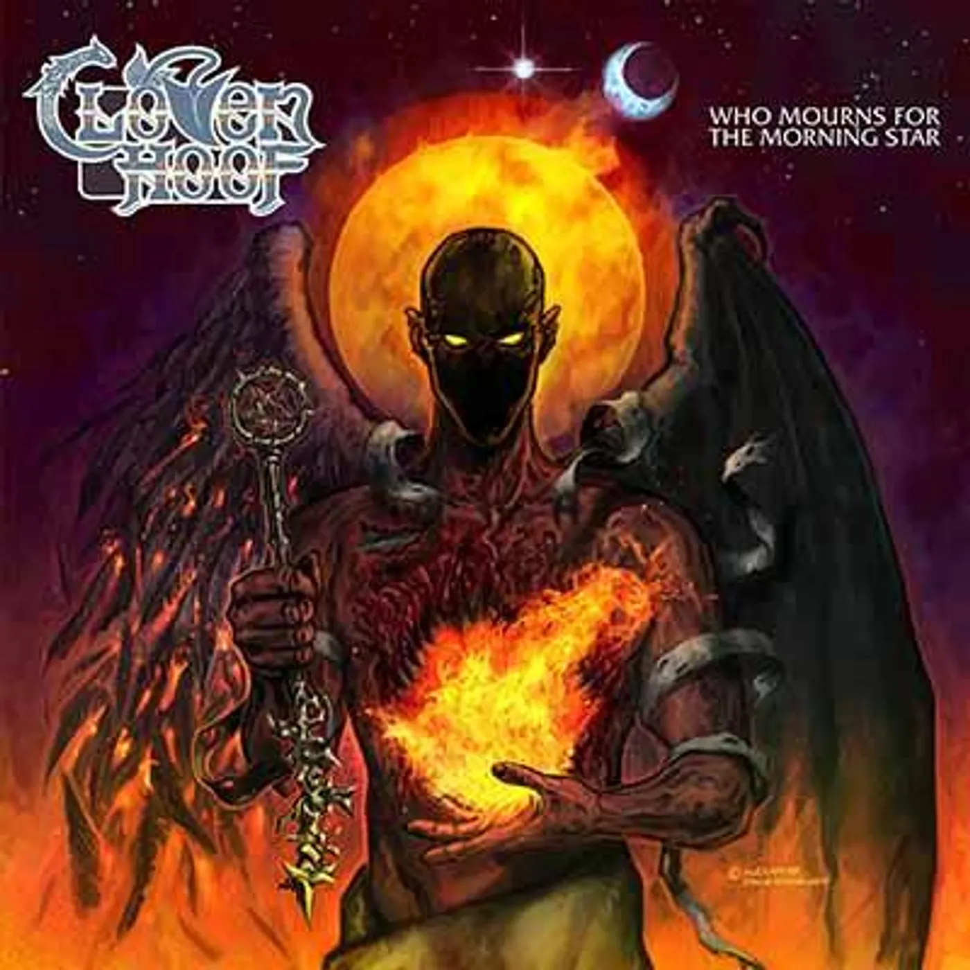 Cloven Hoof WHO MOURNS FOR THE MORNIN (COLORED VINYL) Vinyl Record