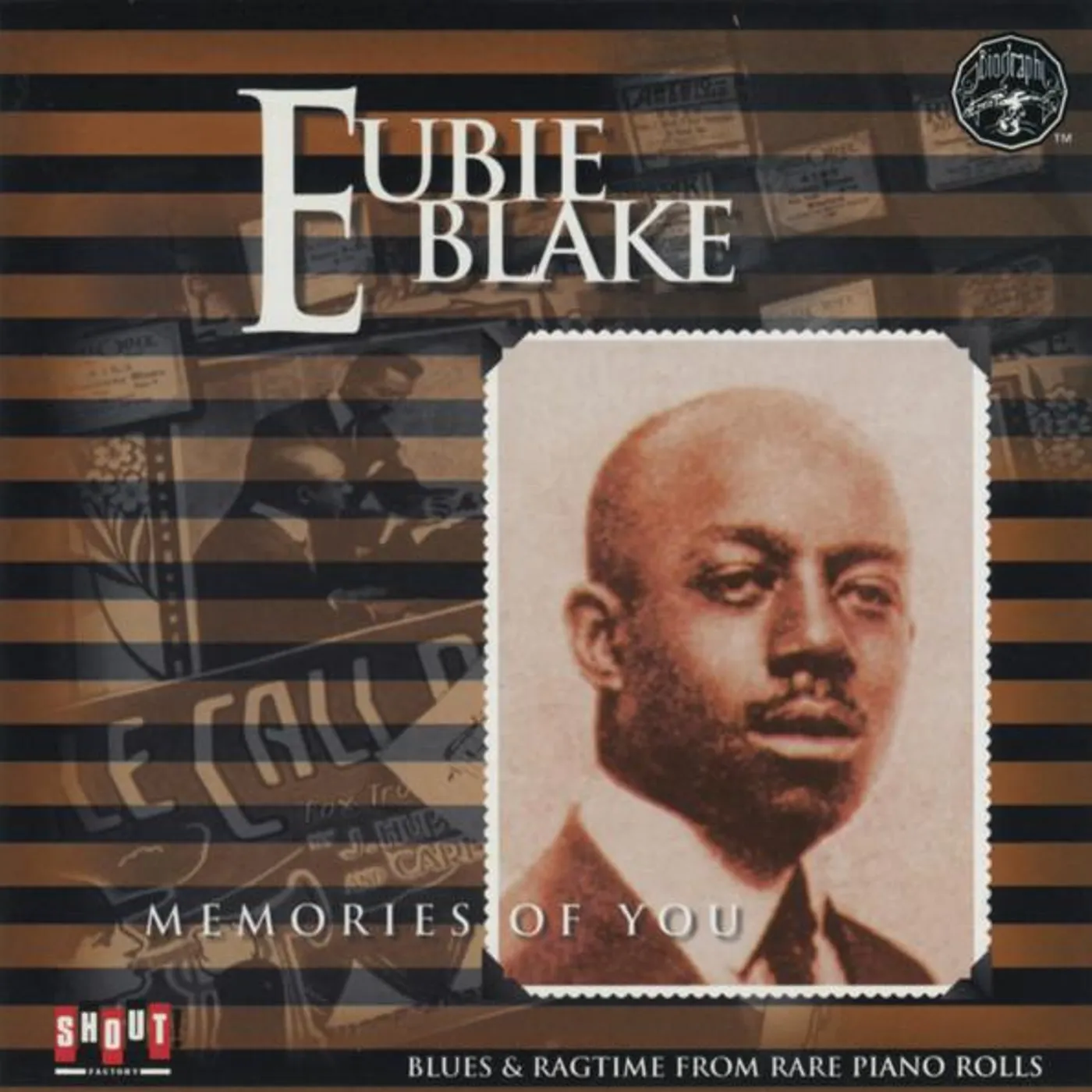 Eubie Blake MEMORIES OF YOU CD