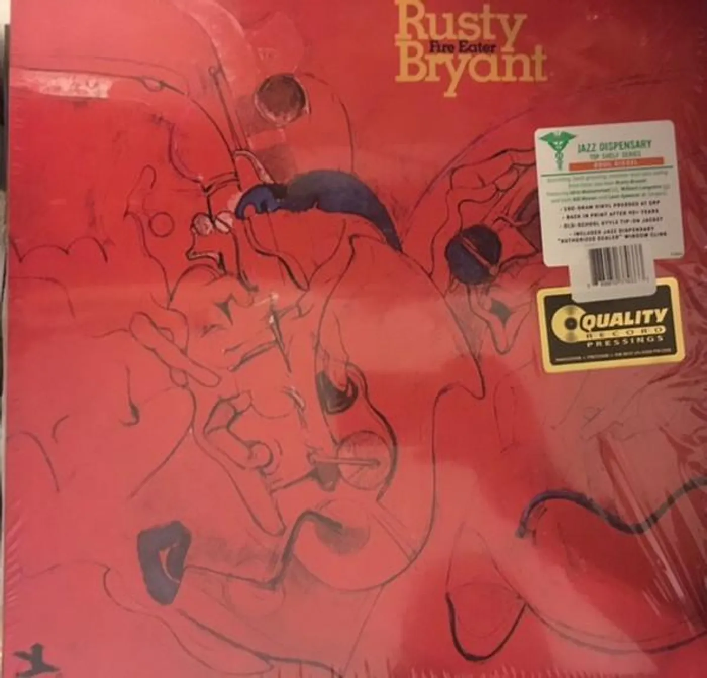Rusty Bryant Fire Eater LP レコード Prestige