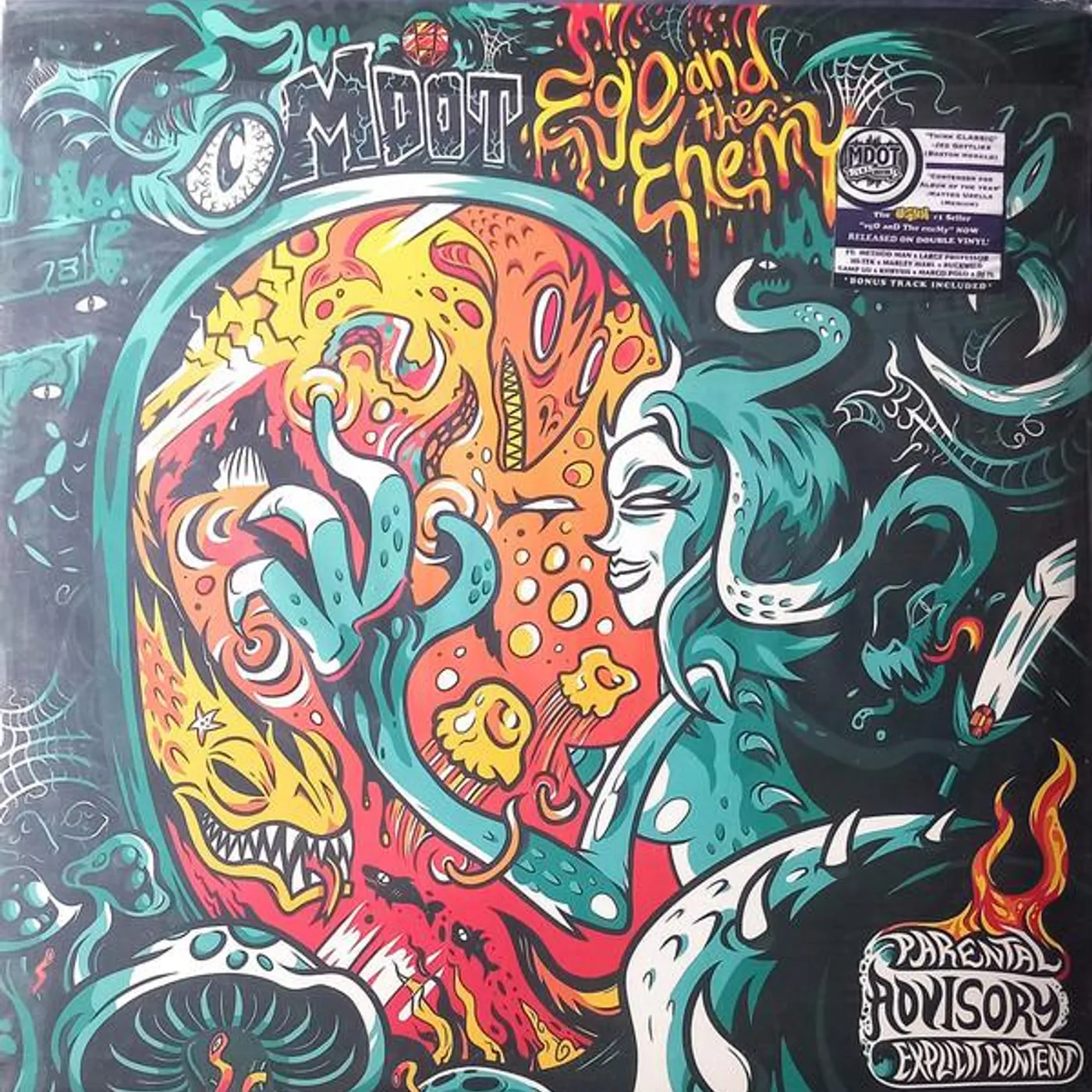 M-Dot EGO AND THE ENEMY Vinyl Record