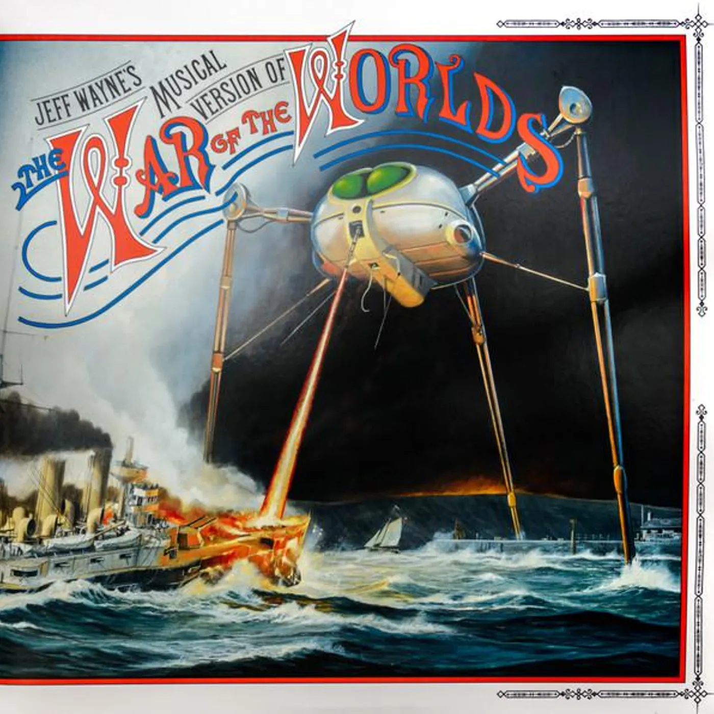 Jeff Wayne WAR OF THE WORLDS (2LP) Vinyl Record