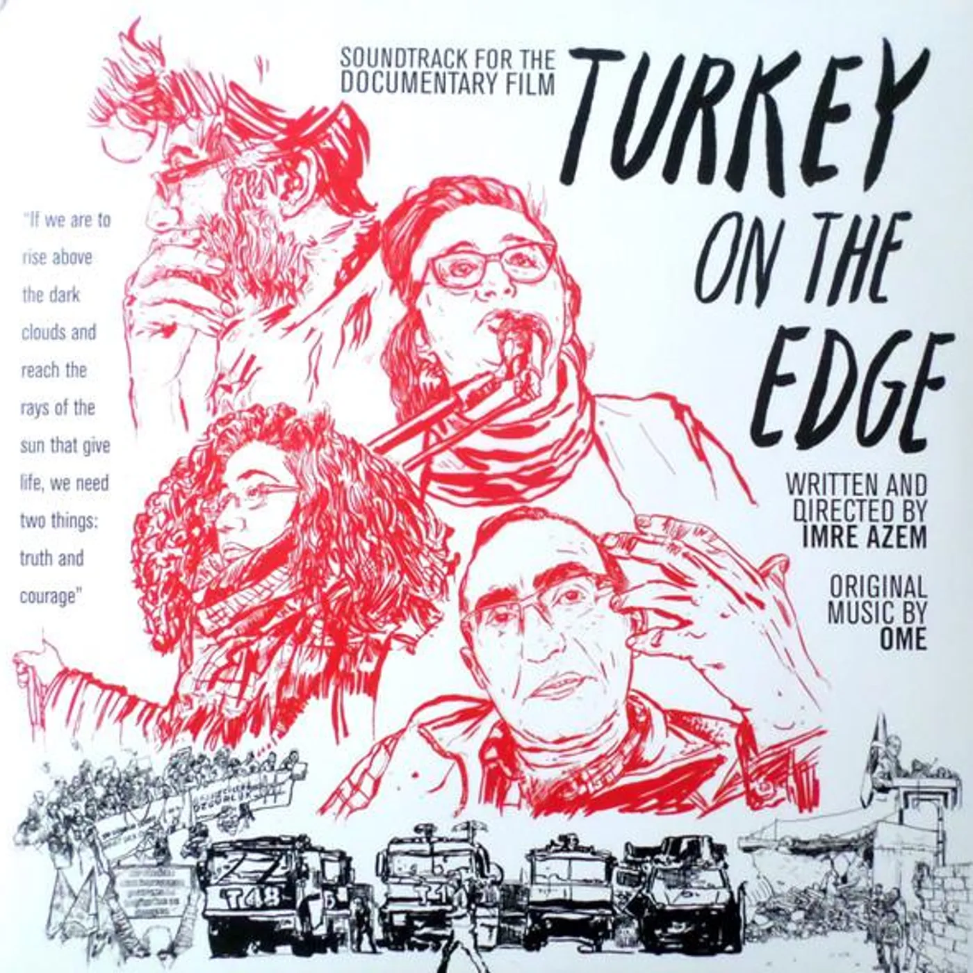 Ome TURKEY ON THE EDGE - Original Soundtrack Vinyl Record