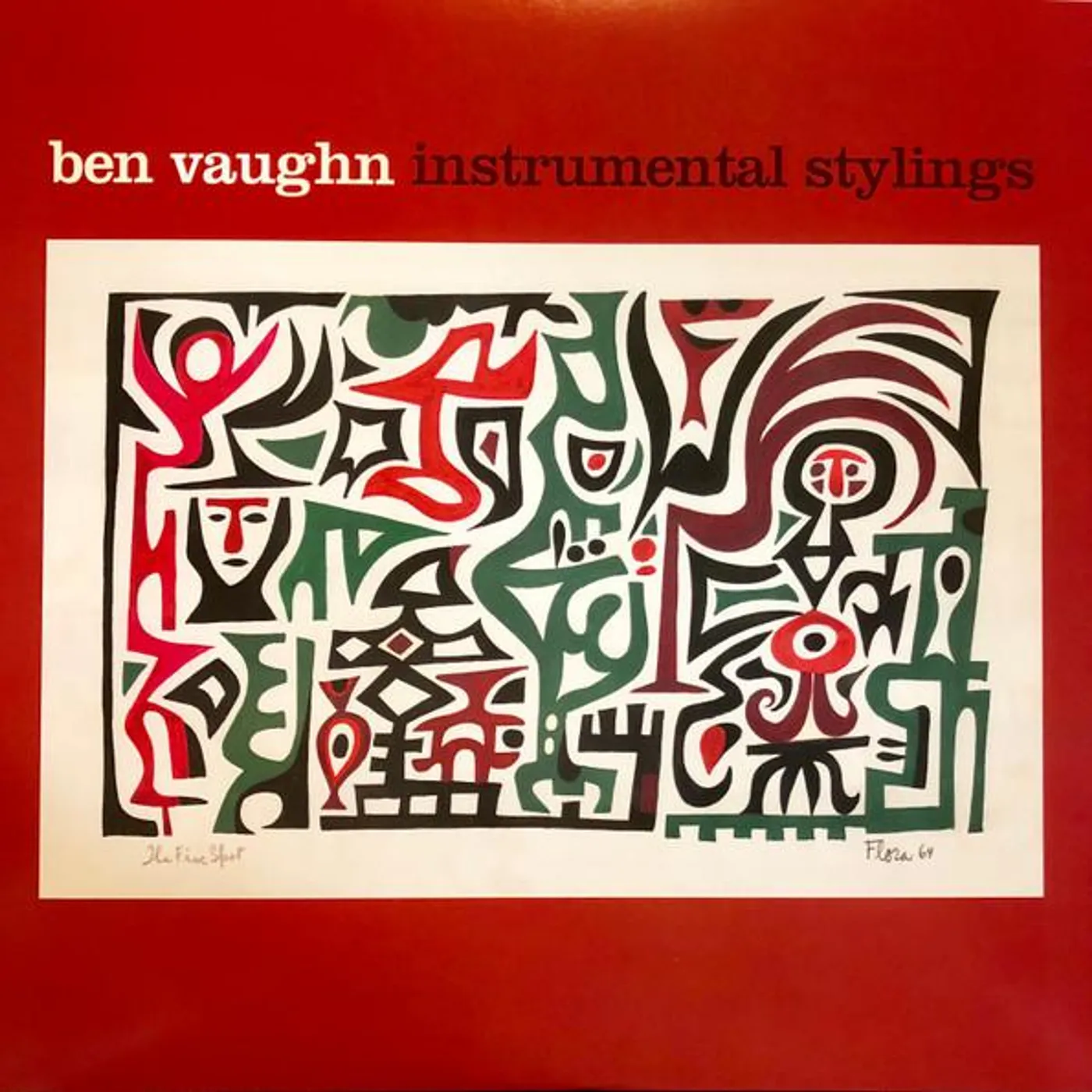 Ben Vaughn Instrumental Stylings Vinyl Record