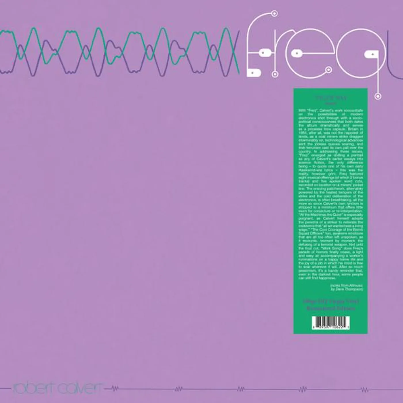 Robert Calvert FREQ Vinyl Record