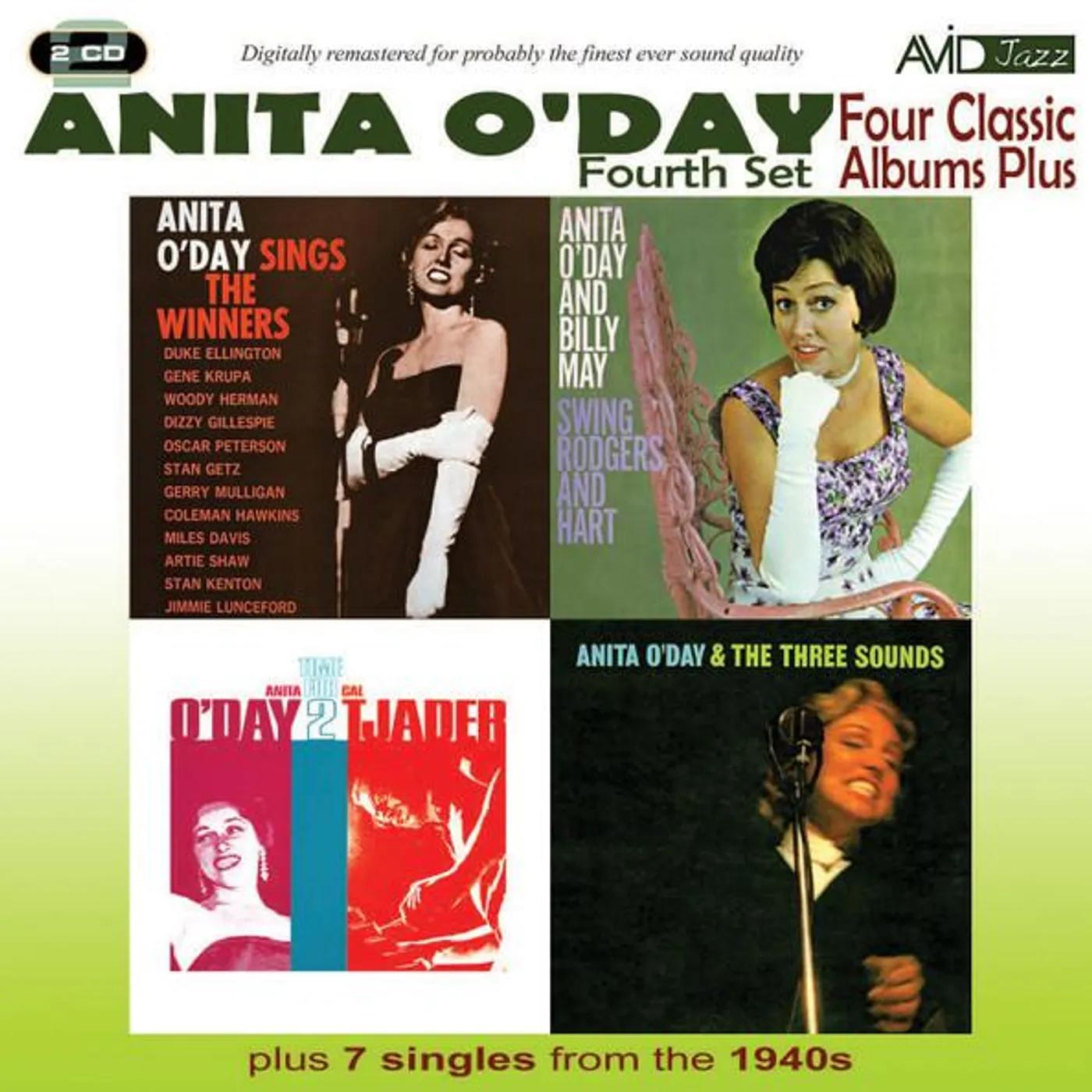 Anita O'Day FOUR CLASSIC ALBUMS PLUS CD