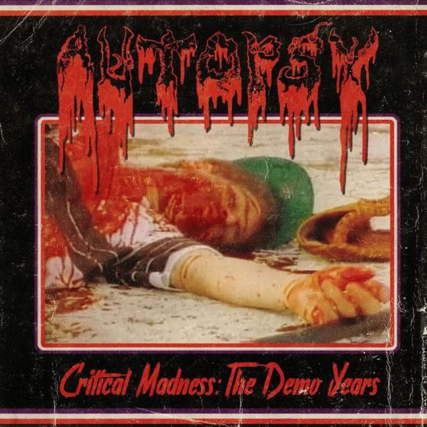 Autopsy CRITICAL MADNESS  DEMO YEARS Vinyl Record