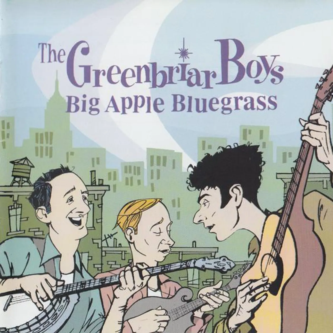 Greenbriar Boys BIG APPLE BLUEGRASS CD