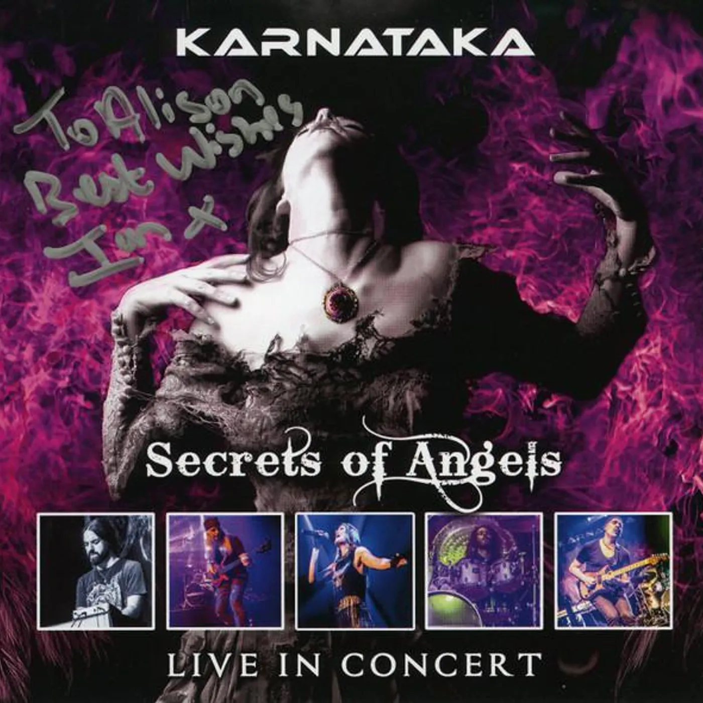 Karnataka SECRETS OF ANGELS LIVE CD