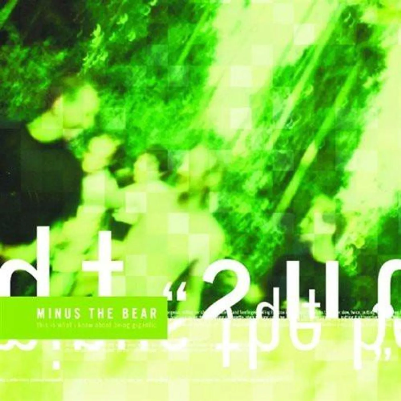 Minus the Bear THIS IS WHAT I KNOW ABOUT BEING GIGANTIC CD