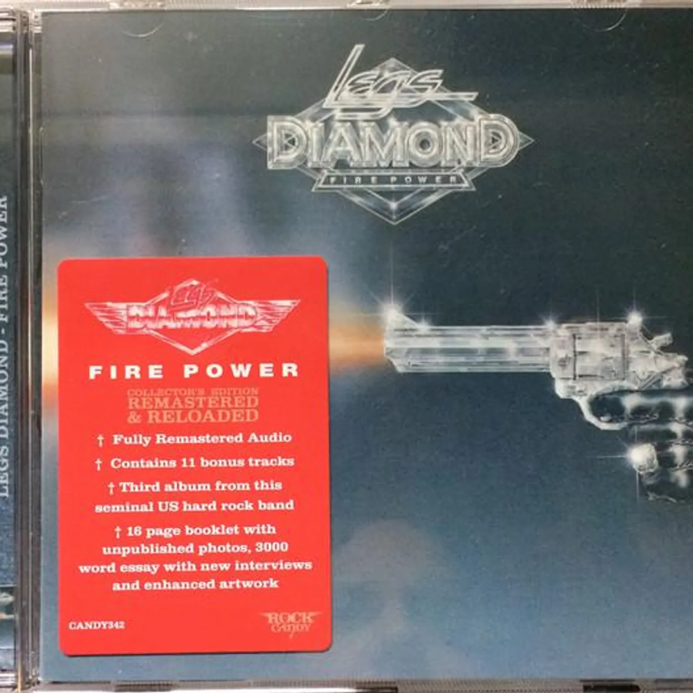 Legs Diamond FIRE POWER (REMASTERED) CD