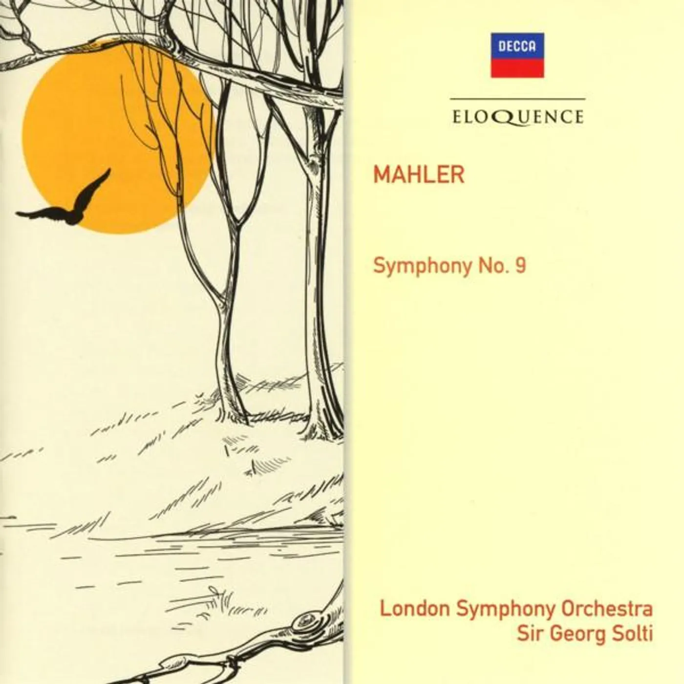 Georg Solti MAHLER: SYMPHONY NO.9 CD