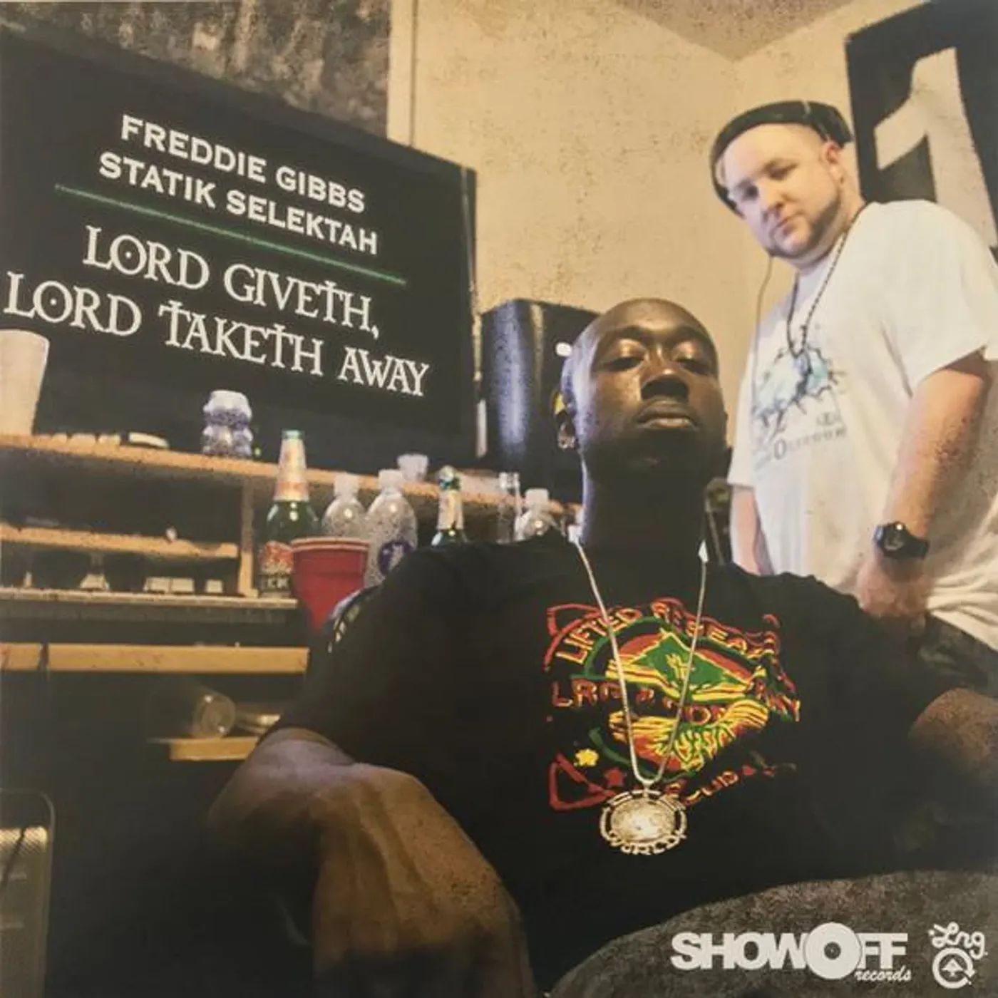 Freddie Gibbs & Statik Selektah LORD GIVETH & THE LORD TAKETH AWAY (BLACK VINYL) Vinyl Record