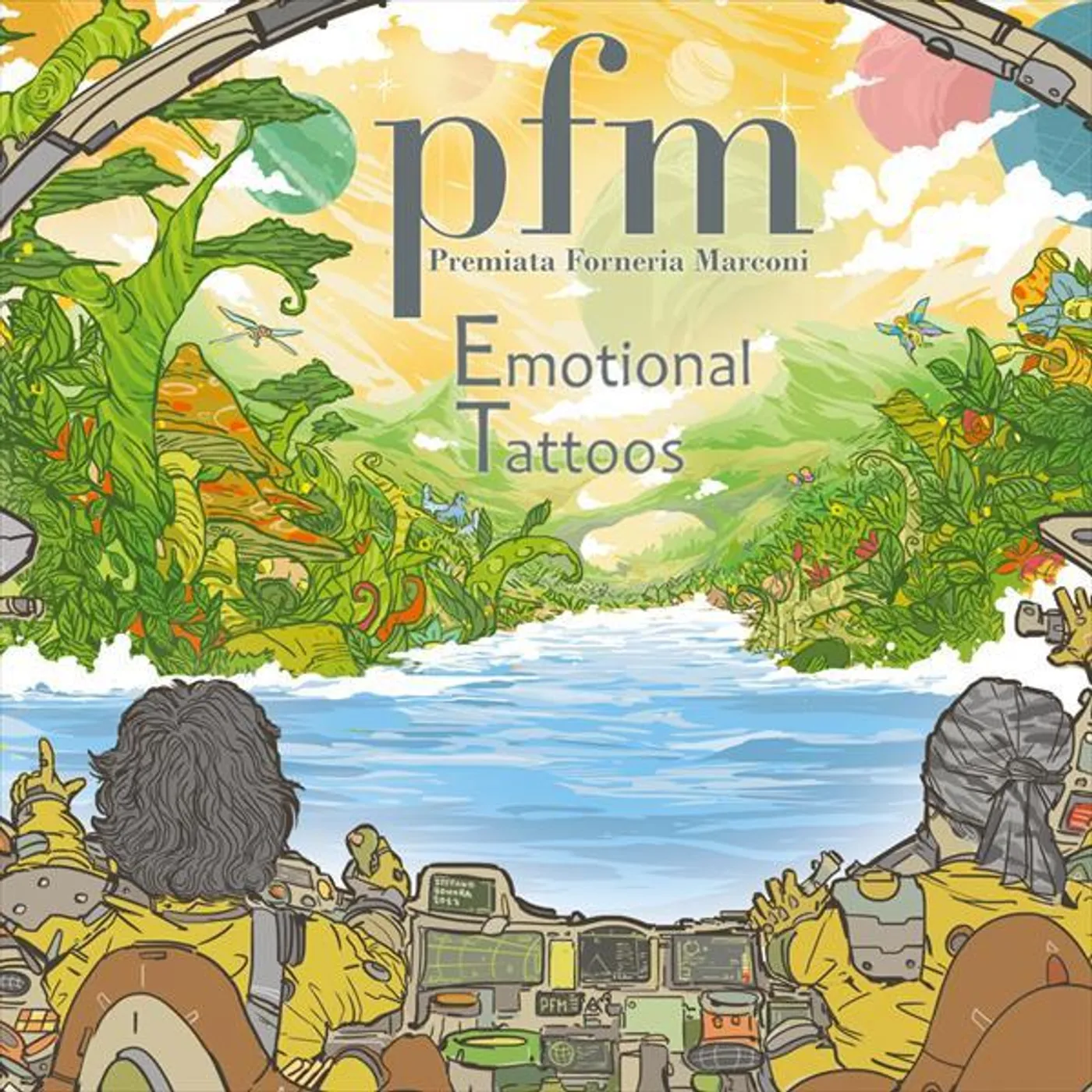 Premiata Forneria Marconi EMOTIONAL TATTOOS Vinyl Record