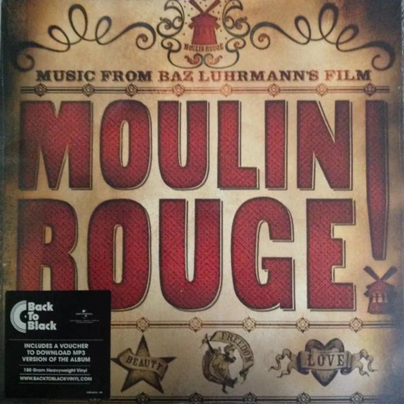 Various Artists  Moulin Rouge Original Soundtrack (2LP) Vinyl Record