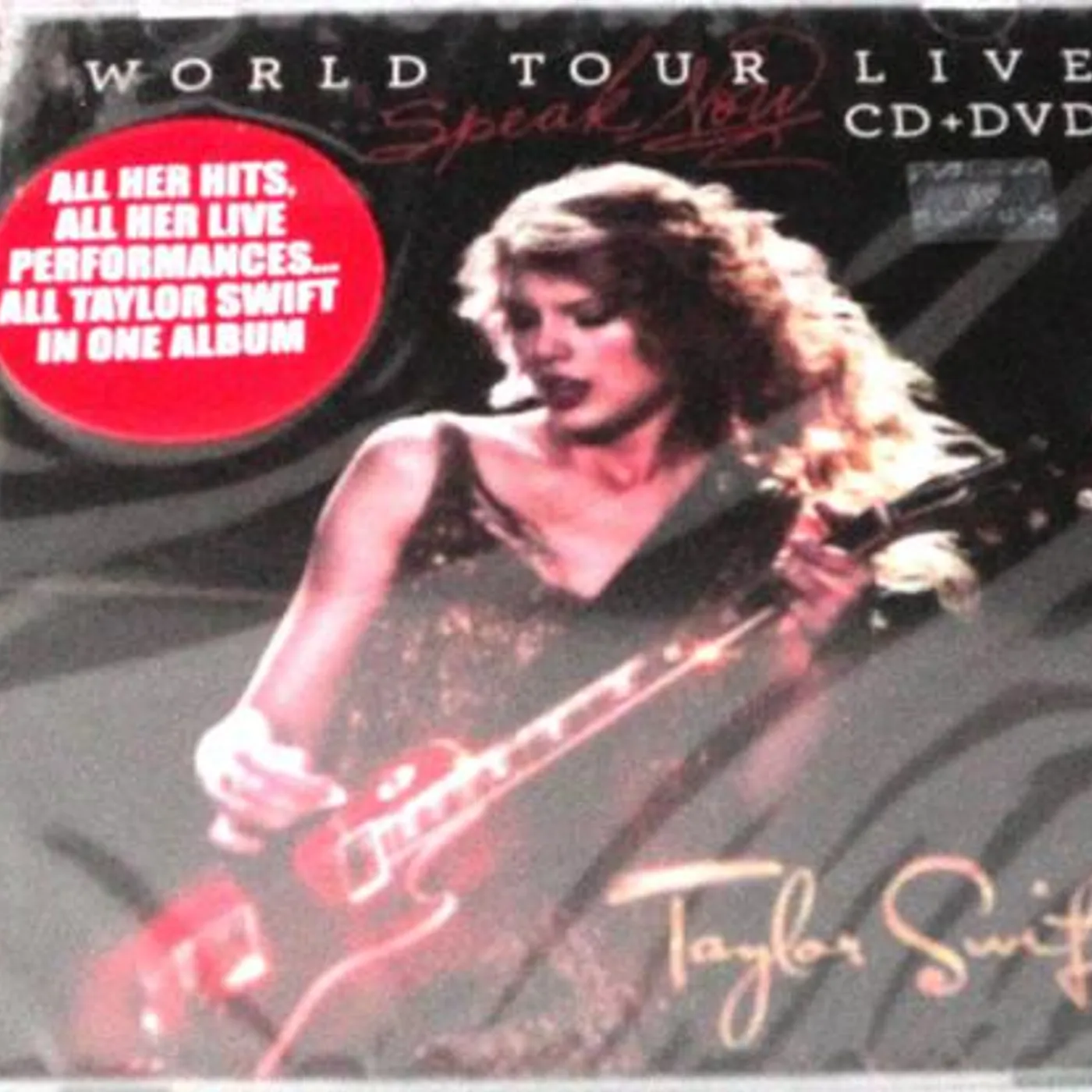 Taylor Swift SPEAK NOW WORLD TOUR LIVE (CD/DVD) CD