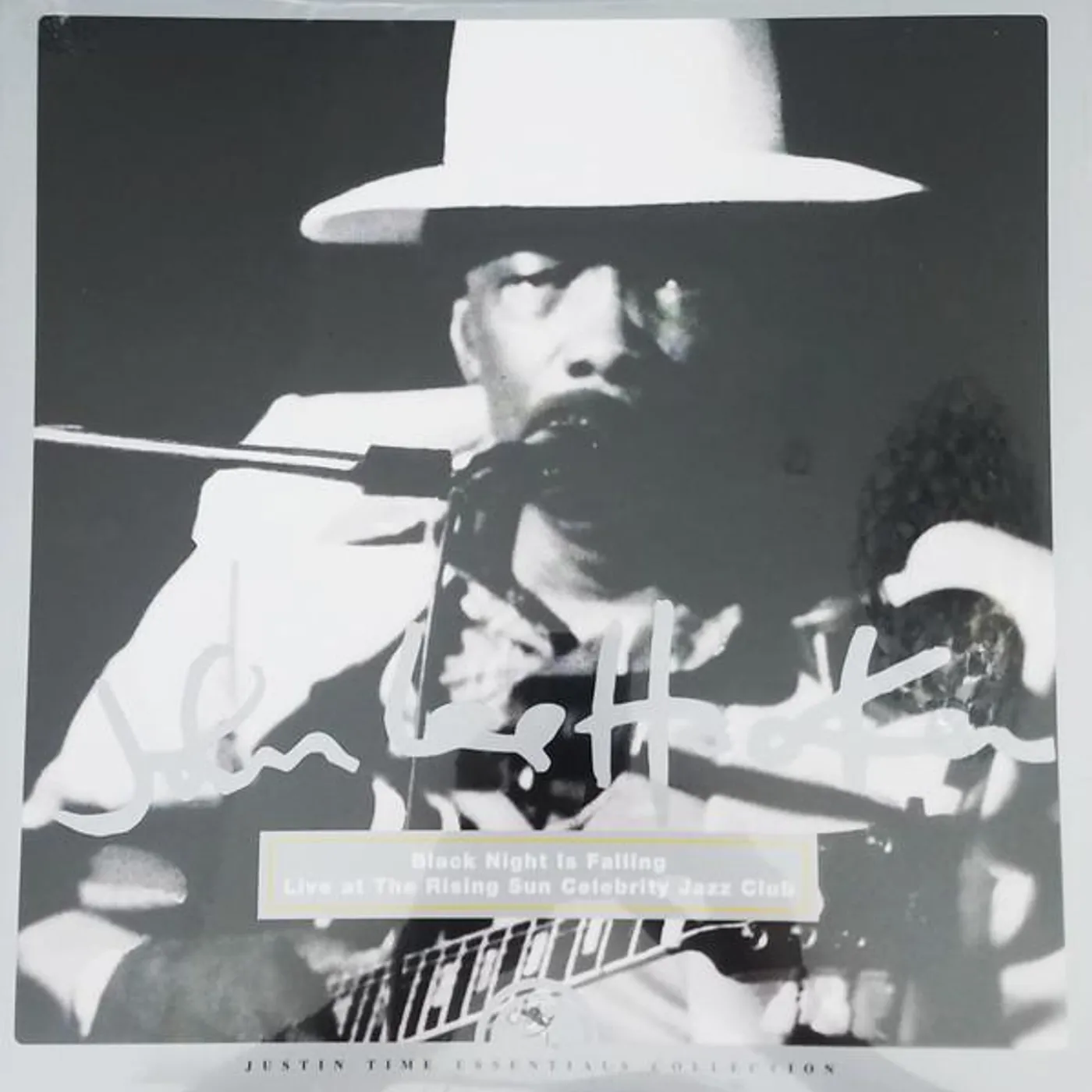 John Lee Hooker BLACK NIGHT IS FALLING (LIVE) Vinyl Record