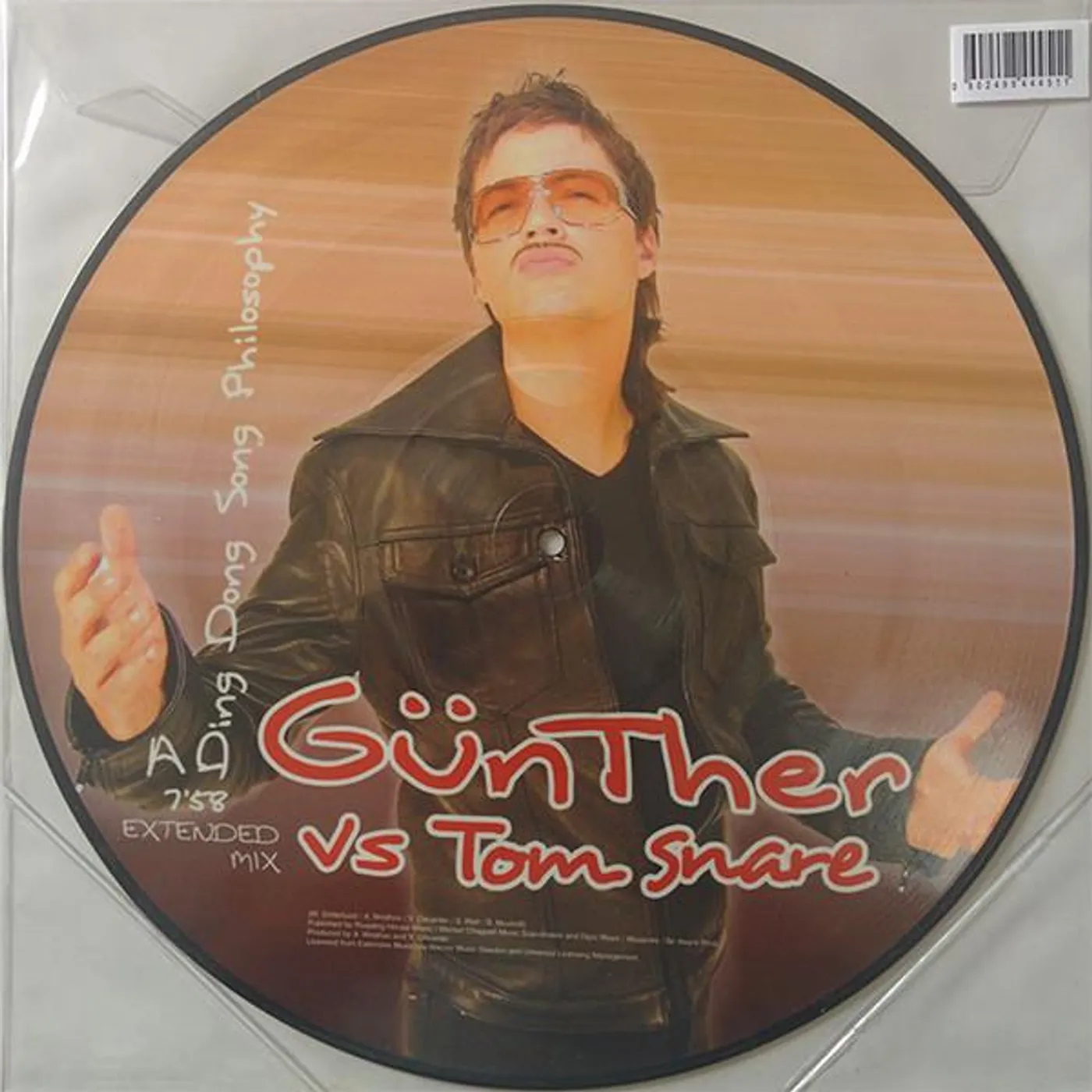 Gunther Vs Tom Snare DING DONG SONG PHILOSOPHY Vinyl Record