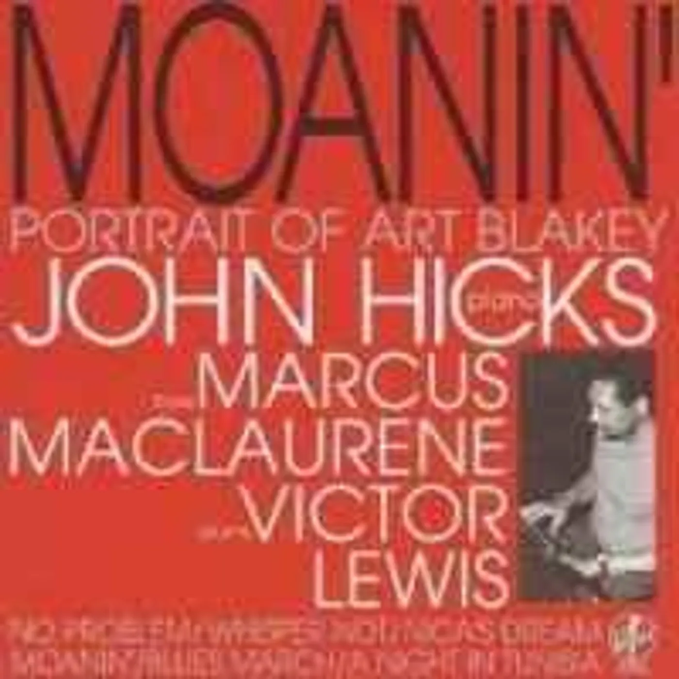 John Hicks MOANIN-PORTRAIT OF ART BLAKEY CD