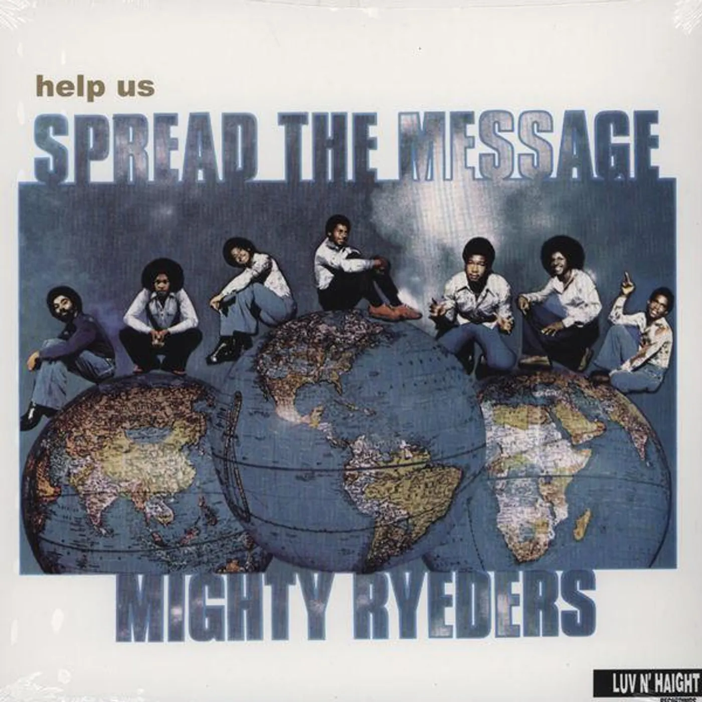 The Mighty Ryeders HELP US SPREAD THE MESSAGE (180G VINYL IN TIP ON JACKET) Vinyl Record
