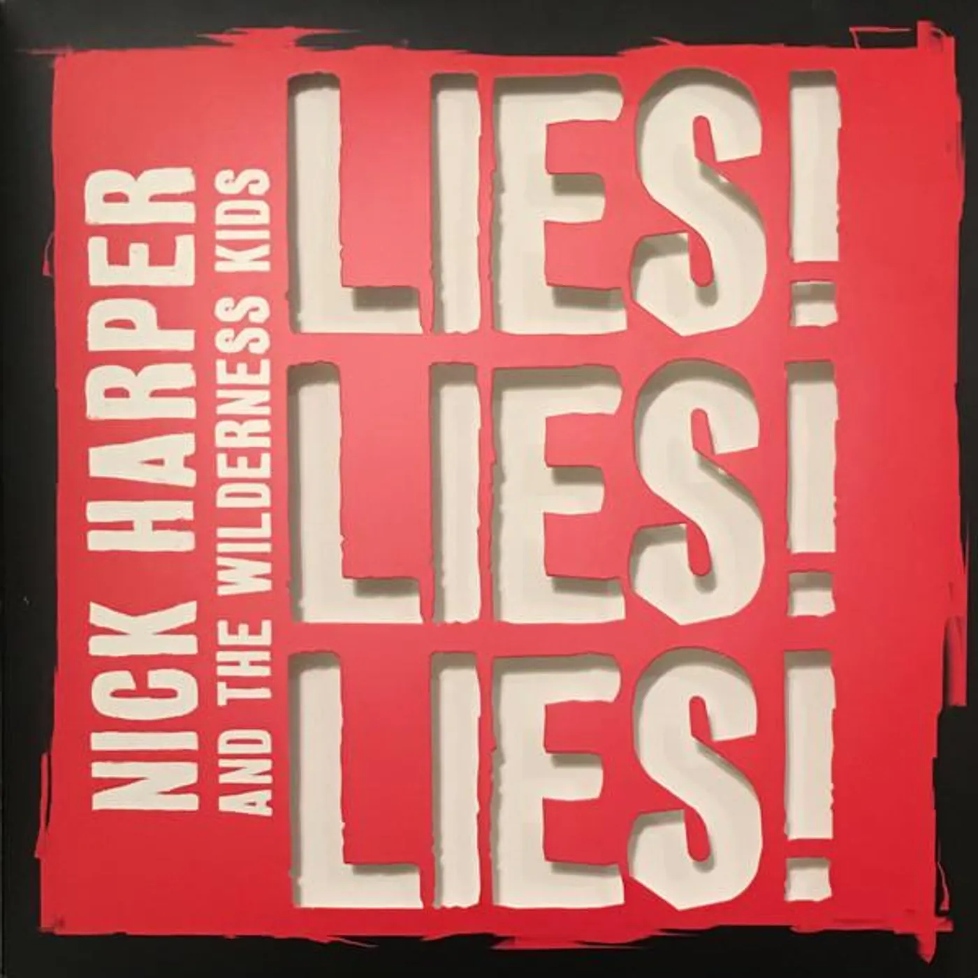 Nick Harper LIES LIES1 LIES Vinyl Record