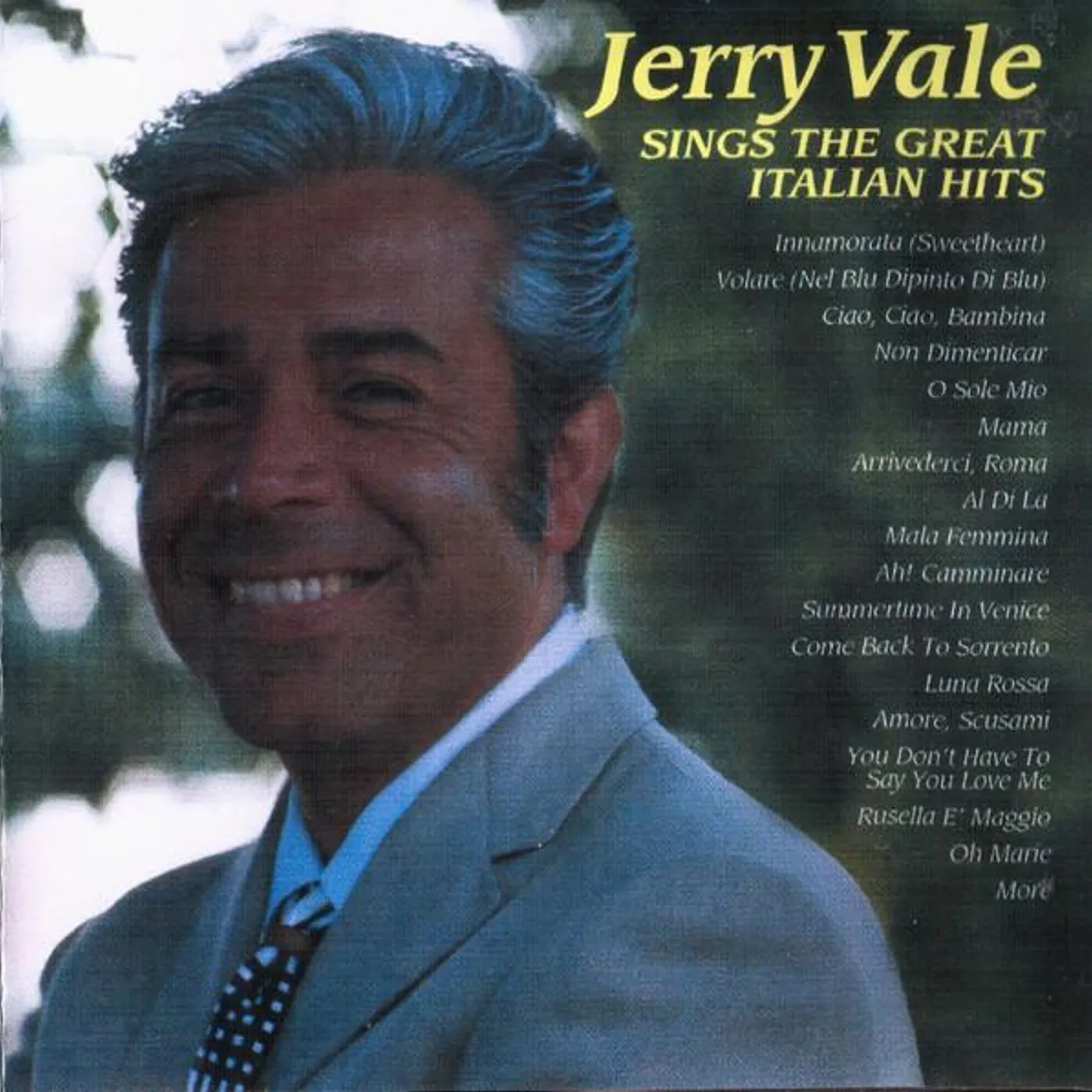 Jerry Vale SINGS GREAT ITALIAN HITS CD