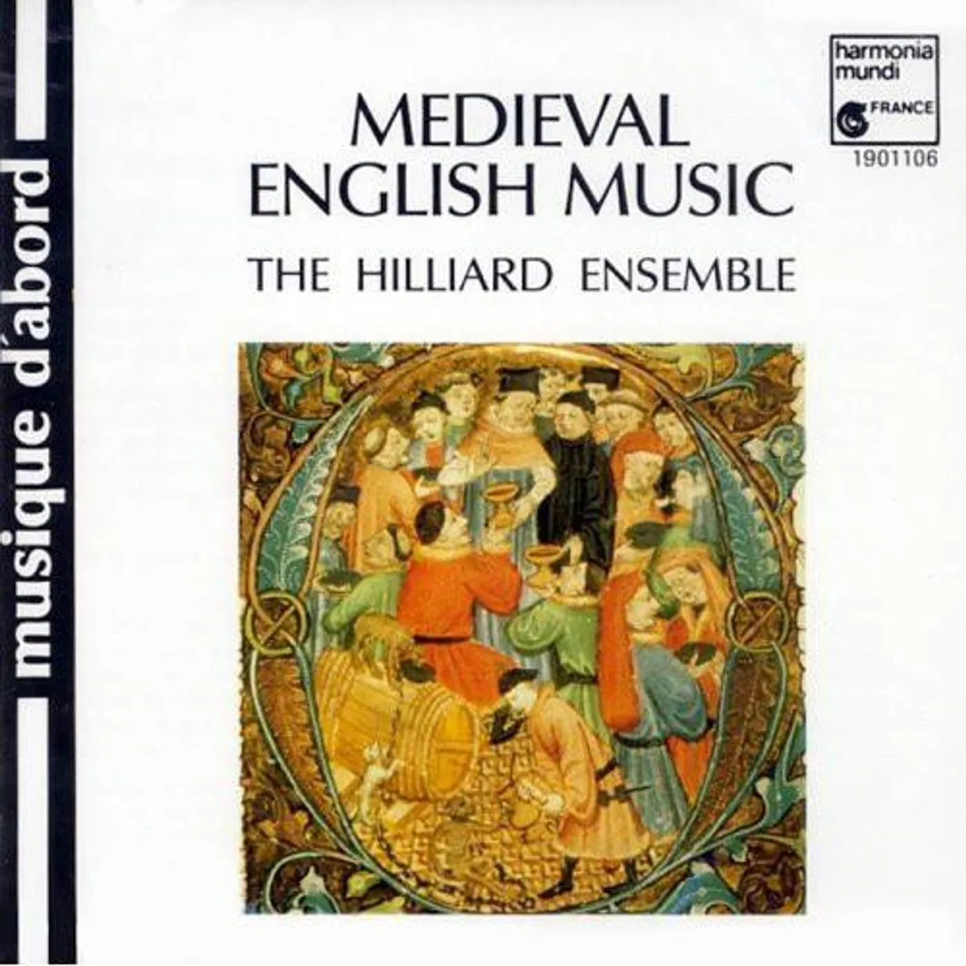 The Hilliard Ensemble 516018 MEDIEVAL ENGLISH MUSIC CD